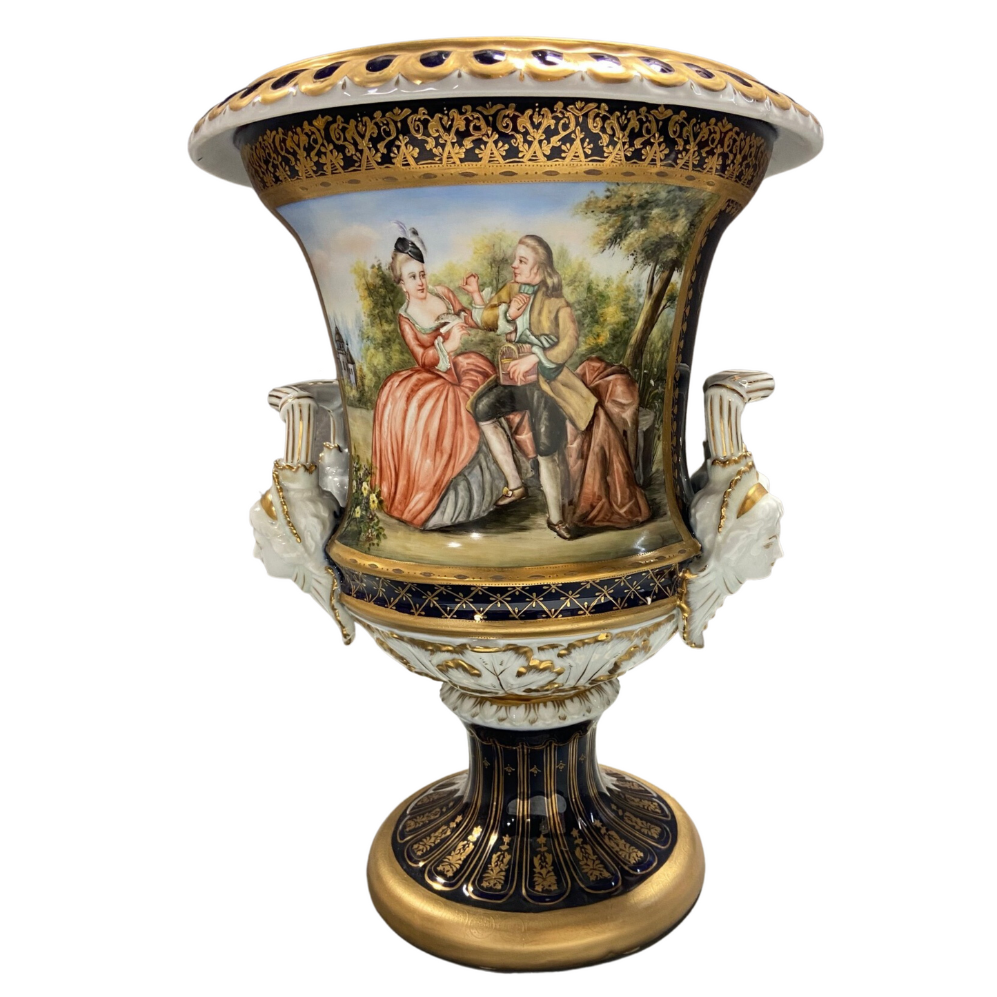 Medium Rococo Krater Pot