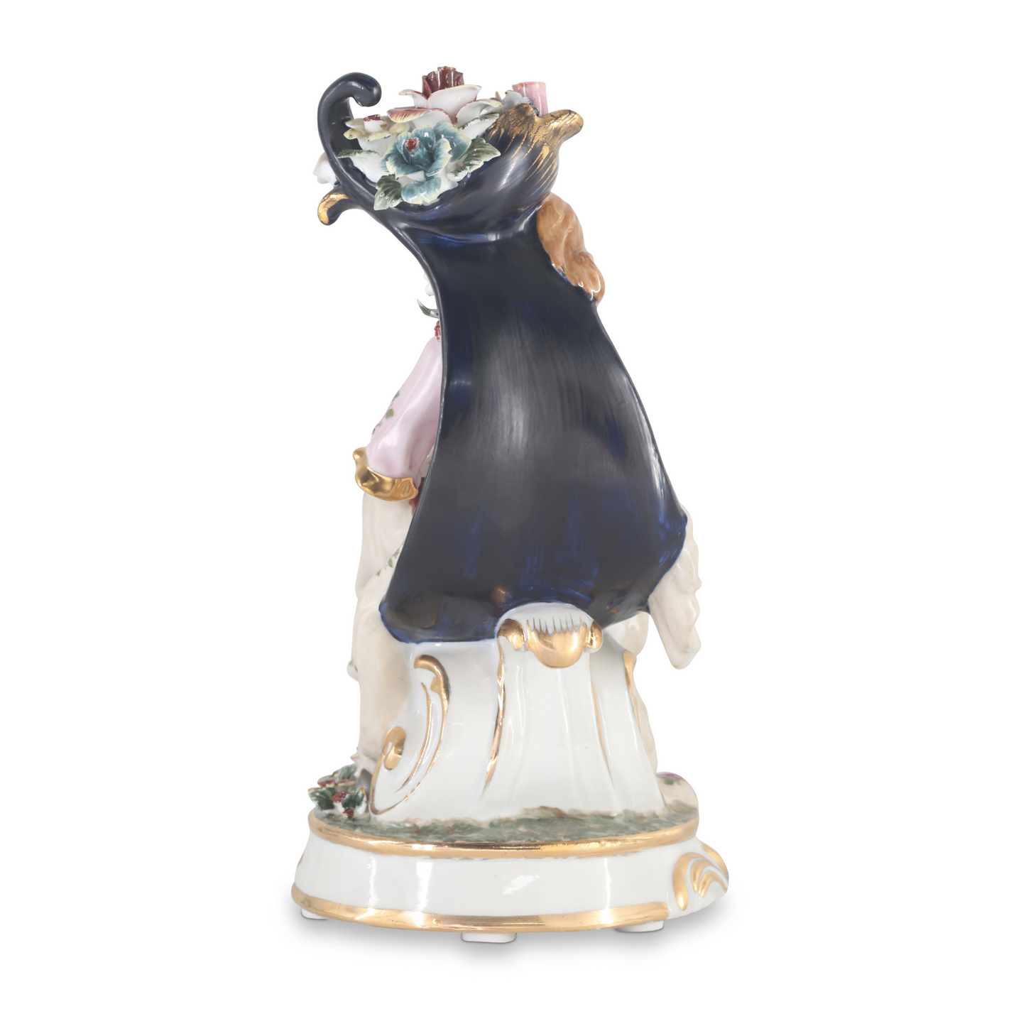 Rococo Porcelain Figurine Mother & Child