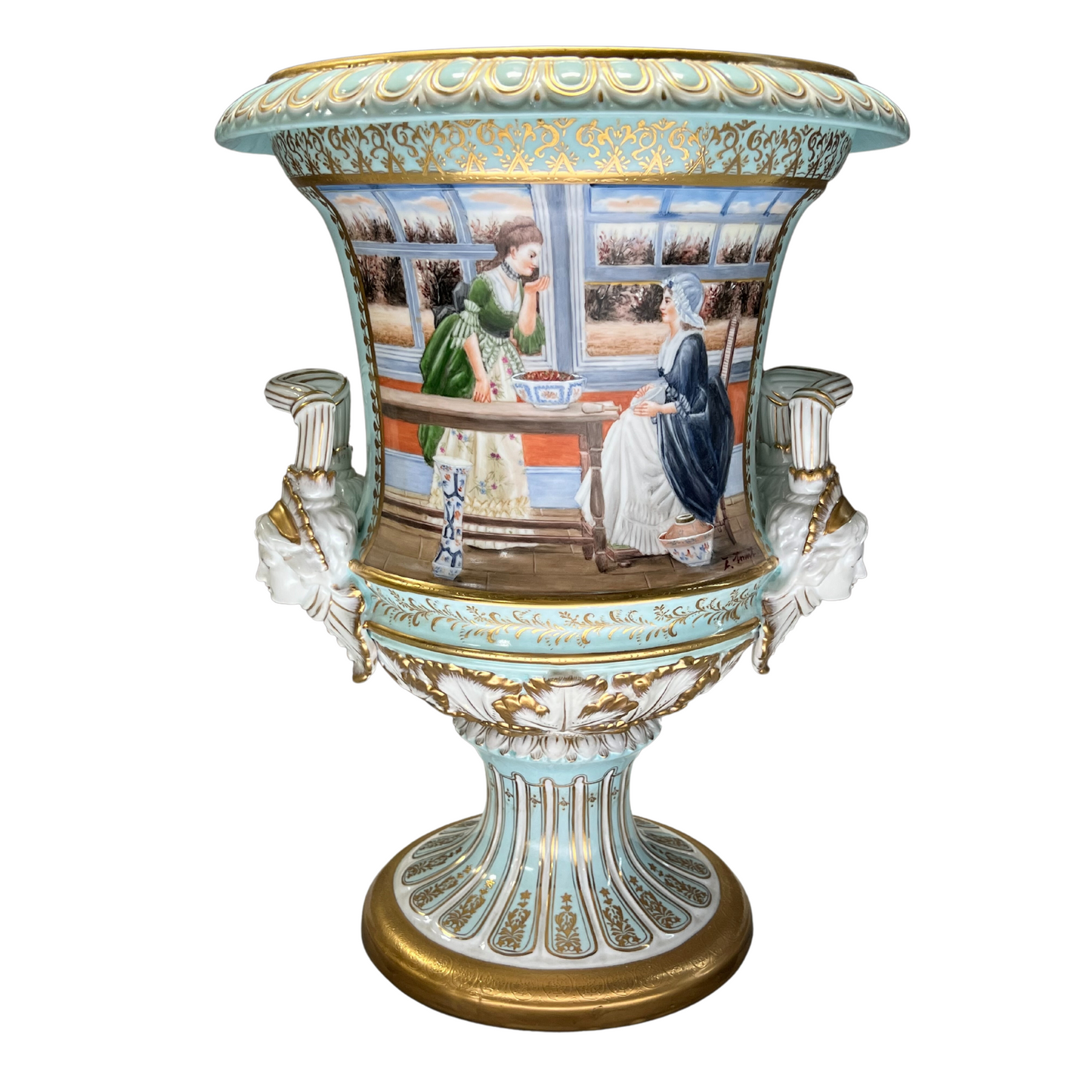 Medium Rococo Krater Pot