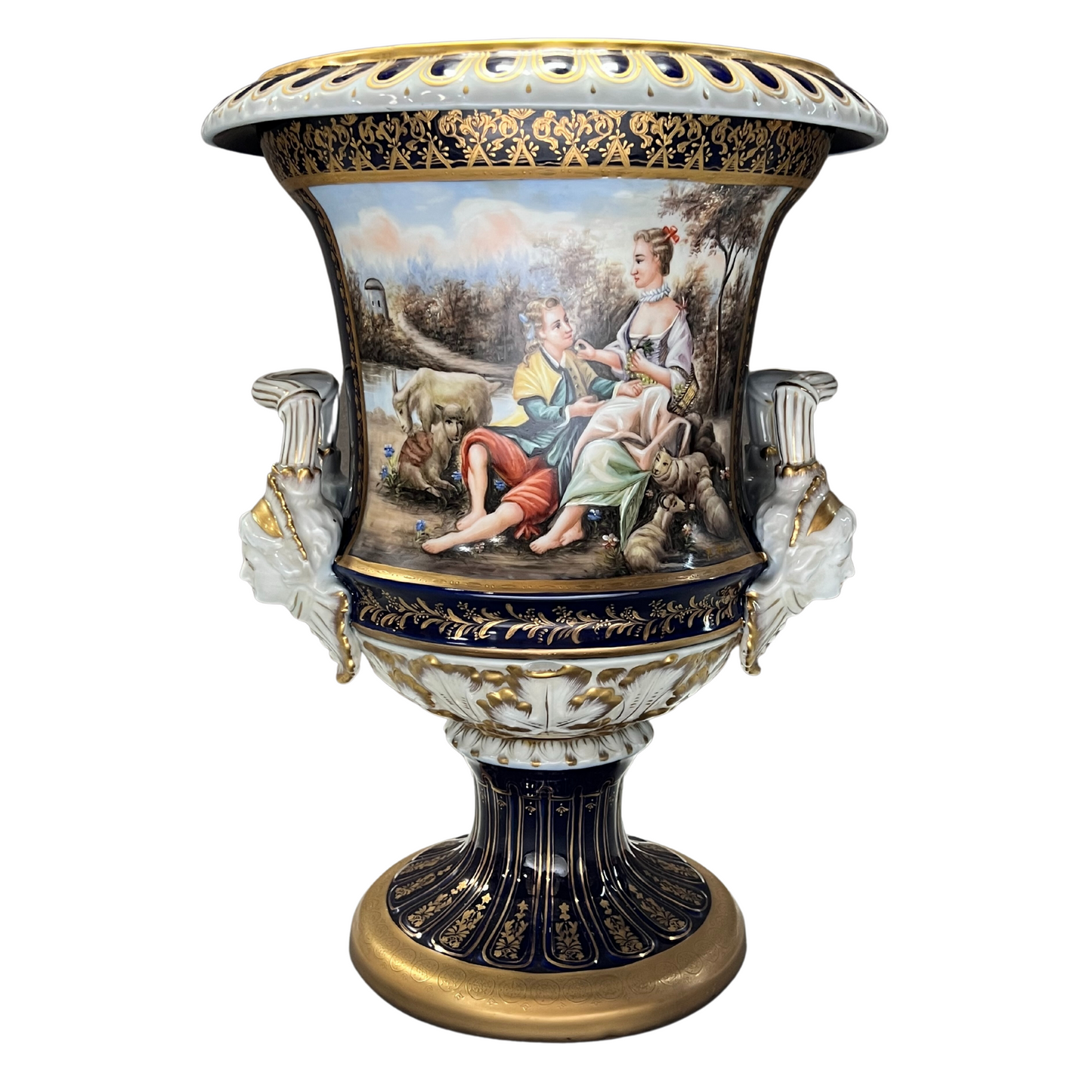 Medium Rococo Krater Pot