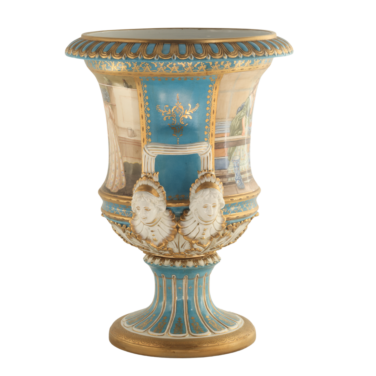 Medium Rococo Krater Pot