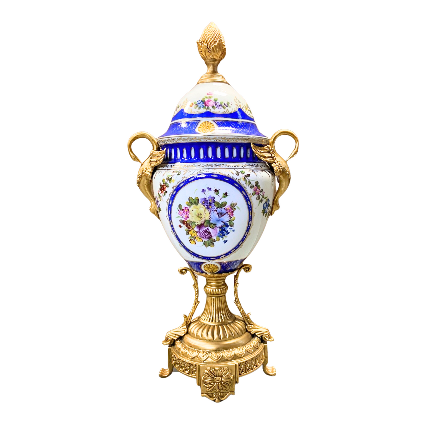 Baroque Motif Jar