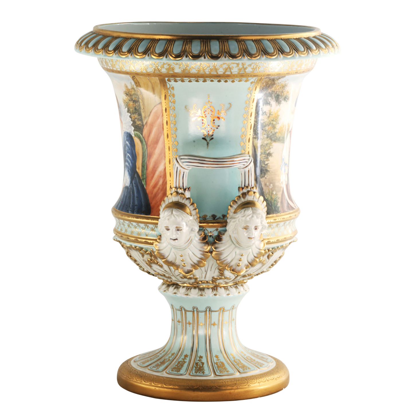Medium Rococo Krater Pot