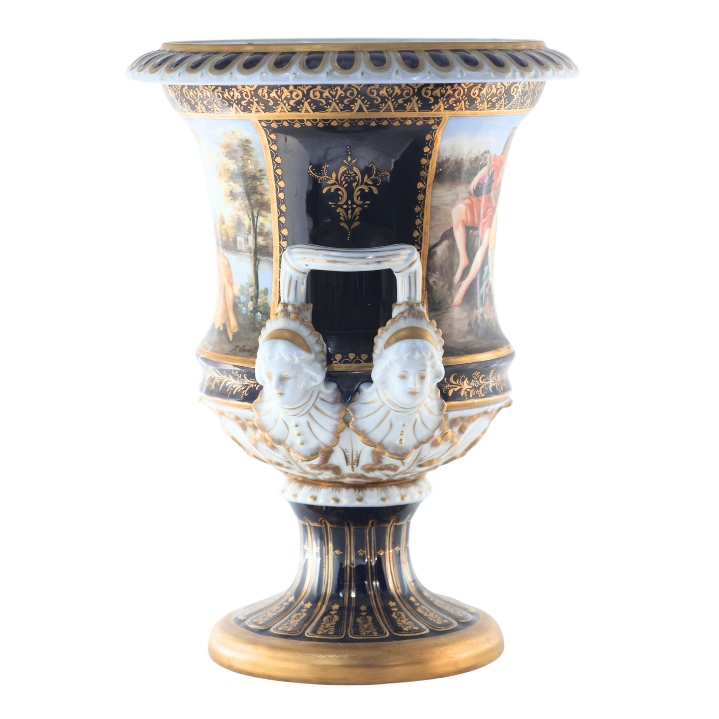 Medium Rococo Krater Pot