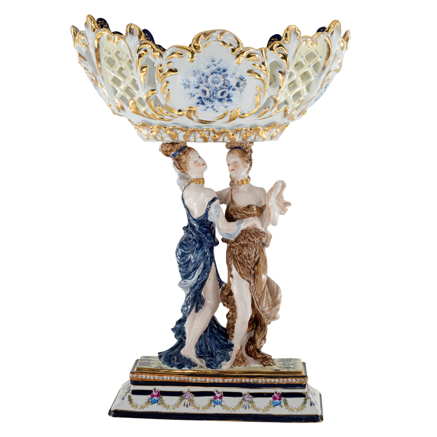 Two Muses Decorative Bowl