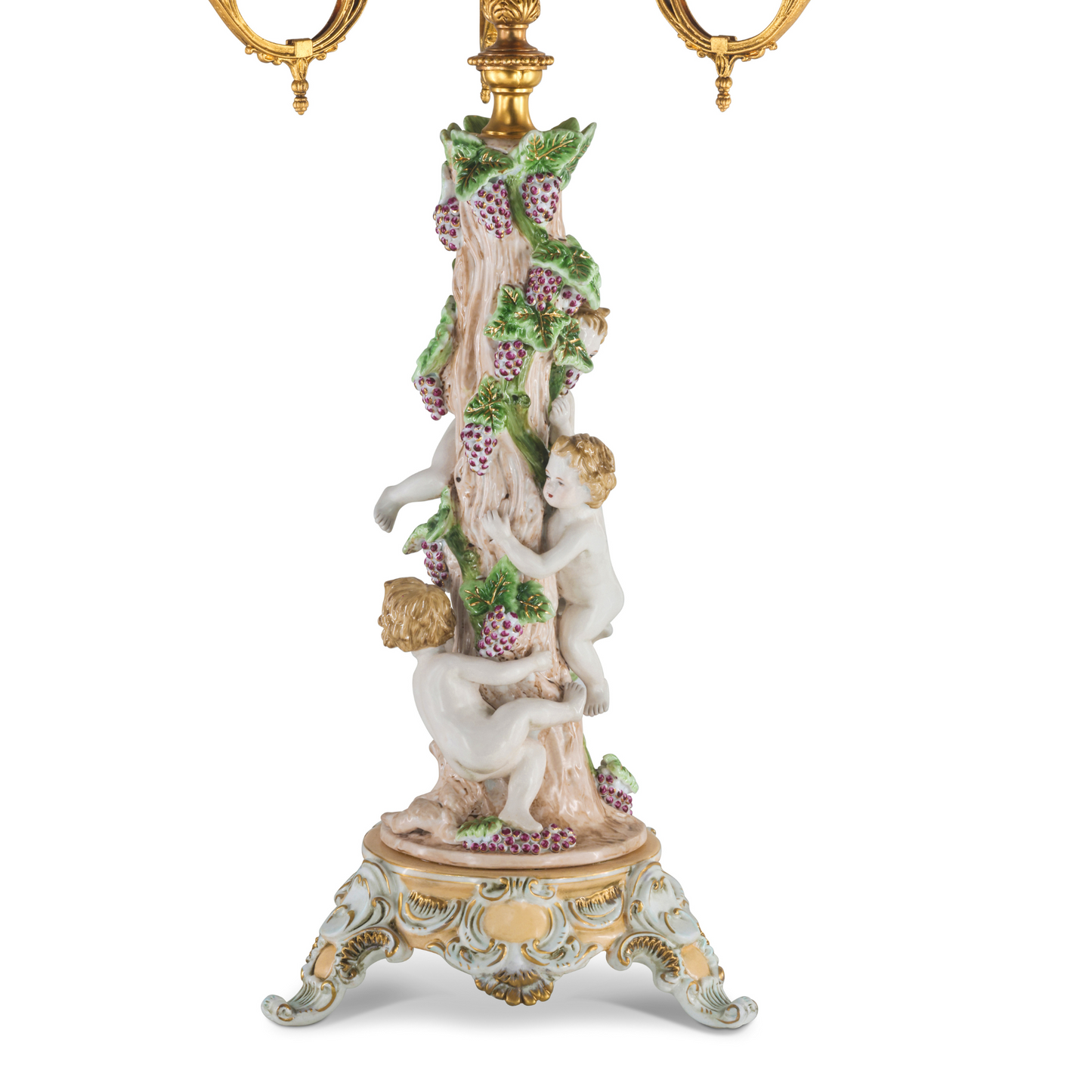 Candelabro estilo rococó