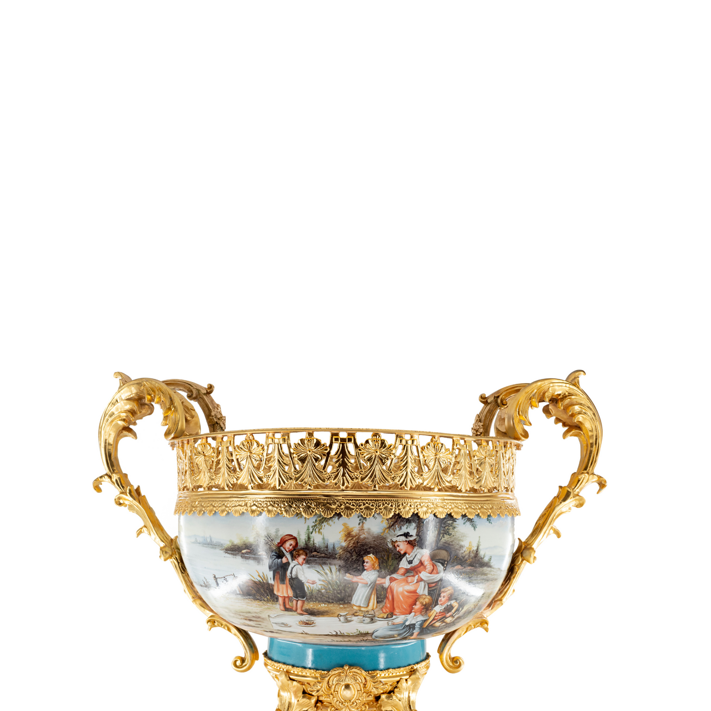 Porcelain Decorative Center Piece Bowl