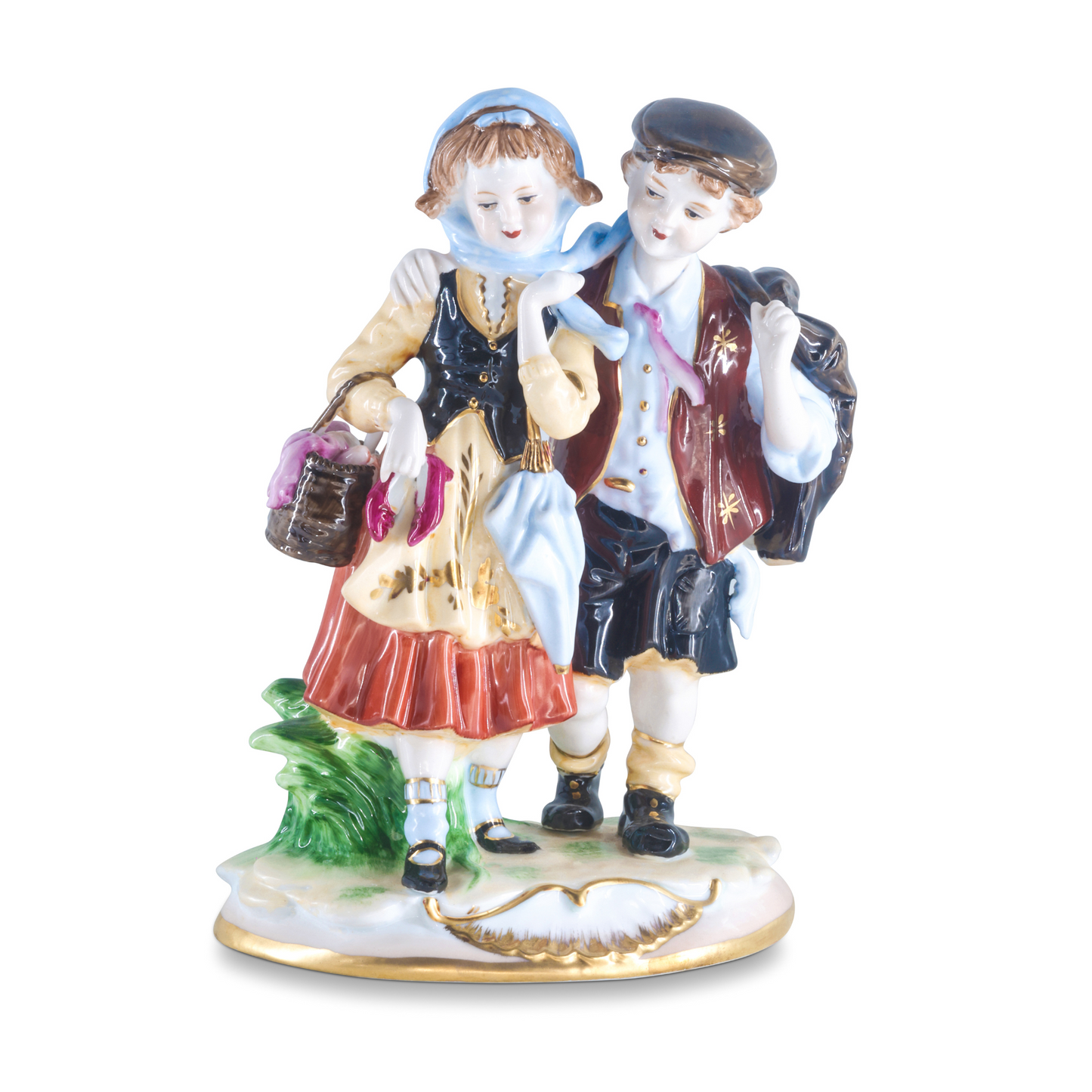 Young Love Porcelain Figurines