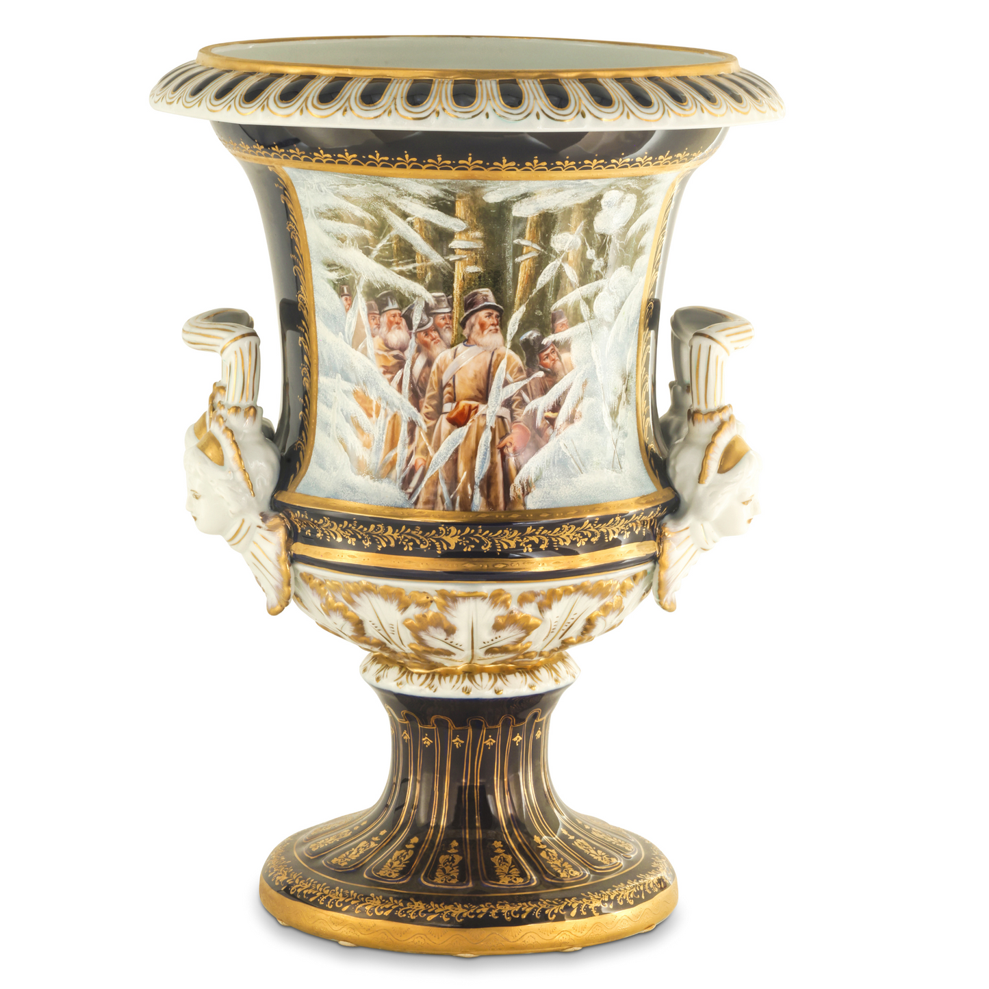Medium Rococo Krater Pot