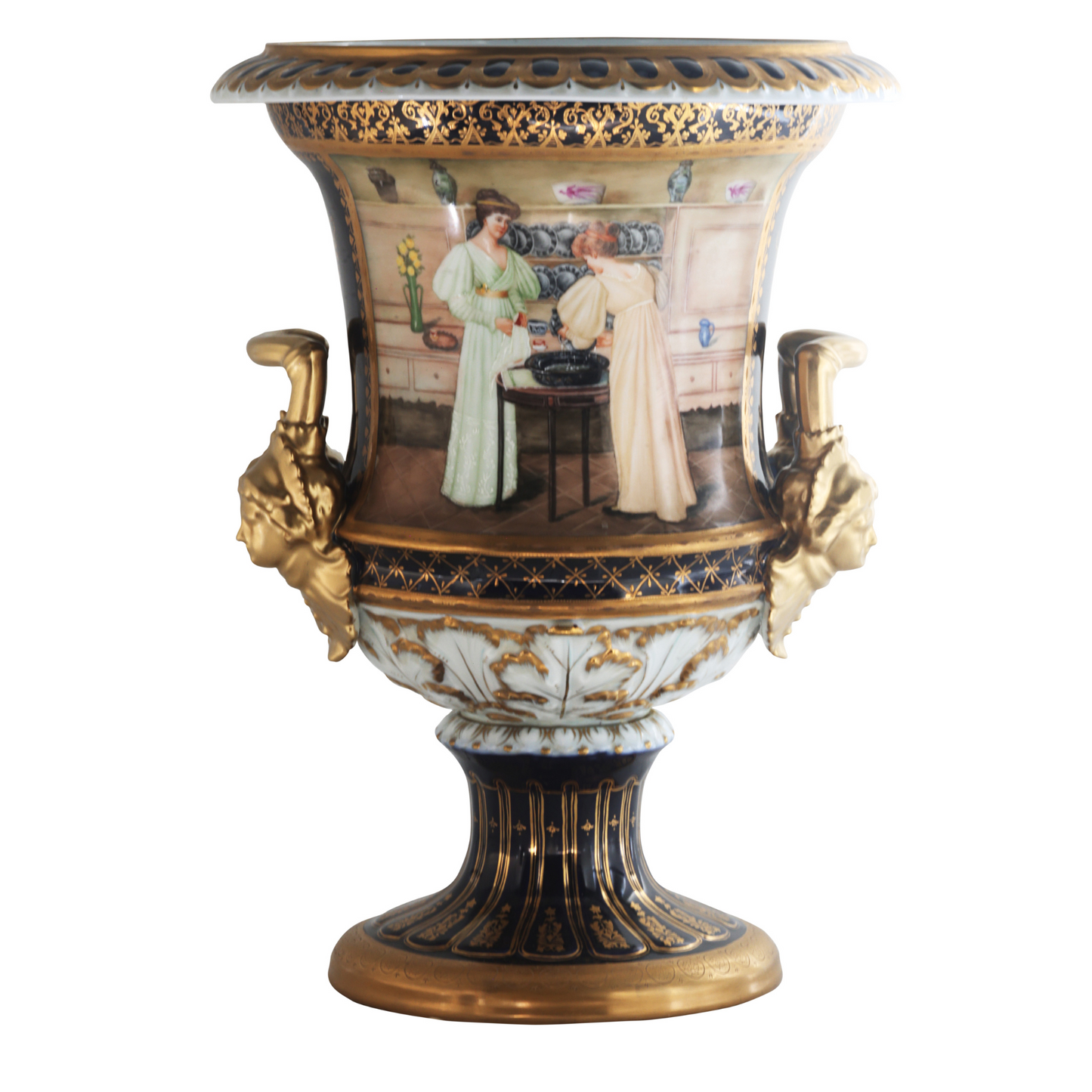 Medium Rococo Krater Pot