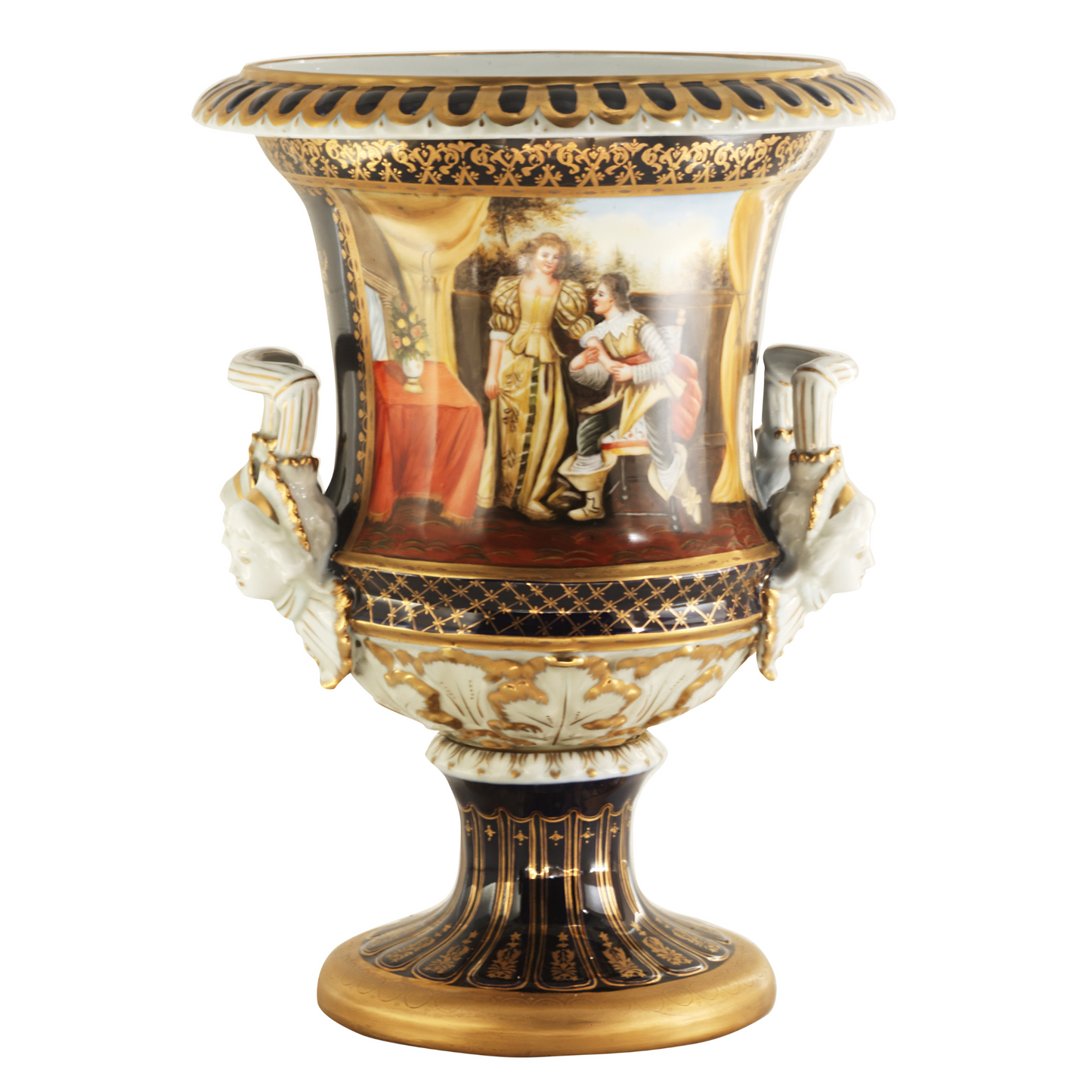 Medium Rococo Krater Pot
