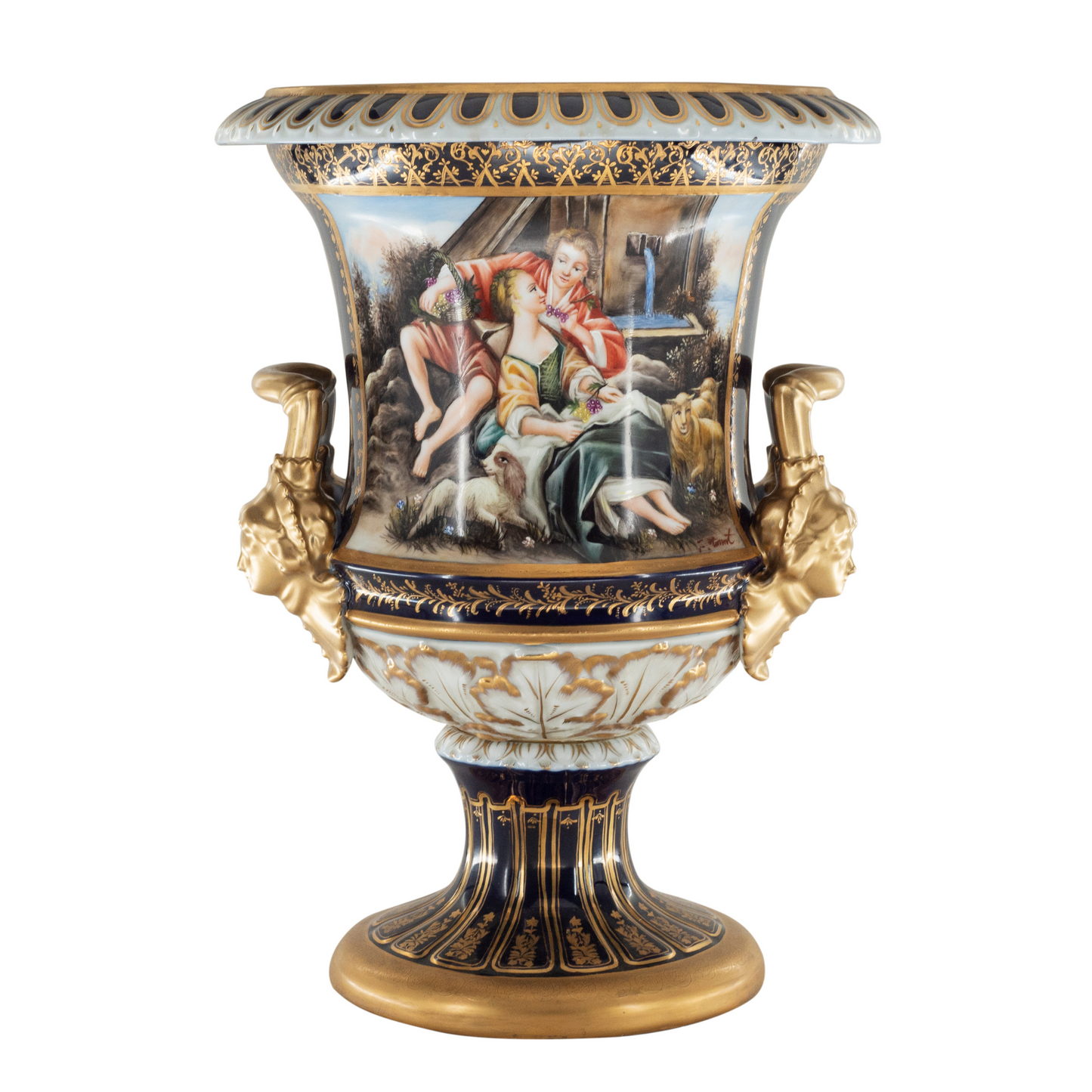 Maceta Rococó Krater Mediana