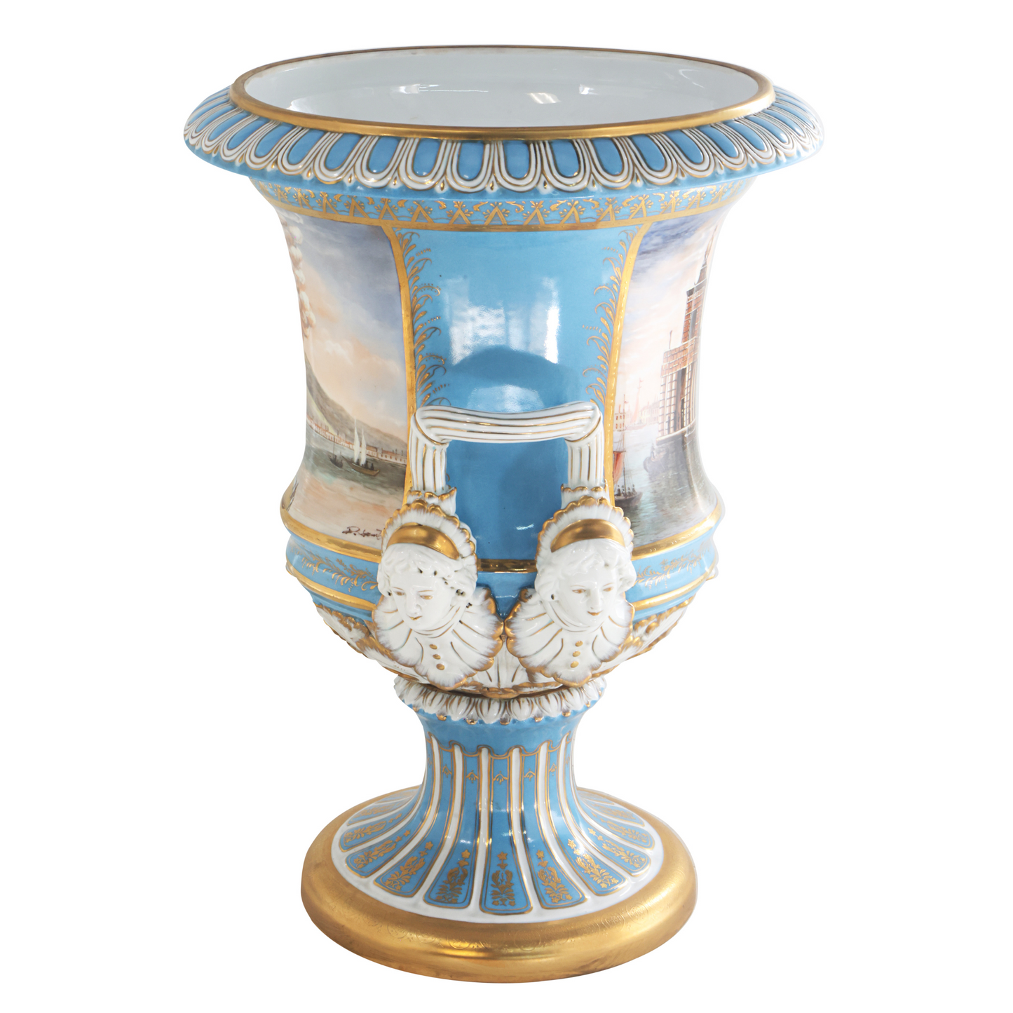 Medium Rococo Krater Pot