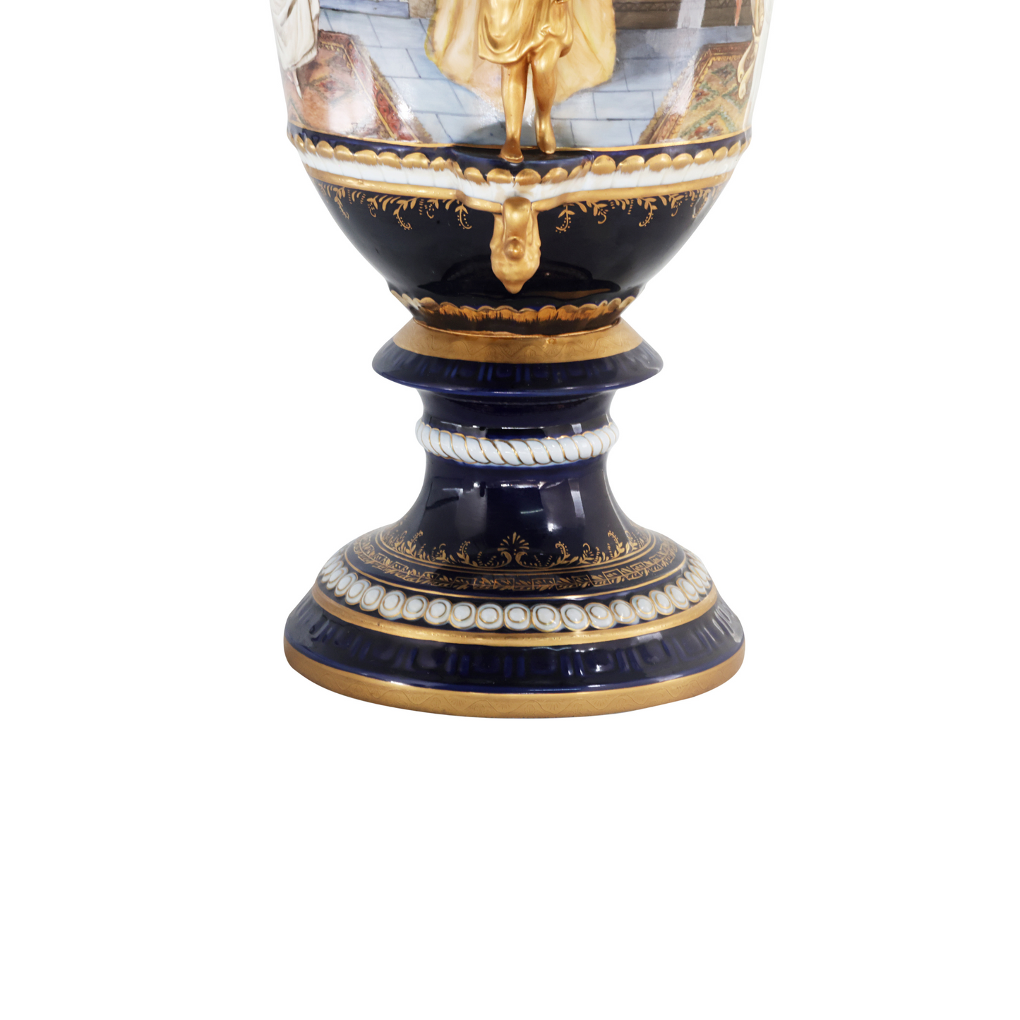 Porcelain Lady Handle Urn