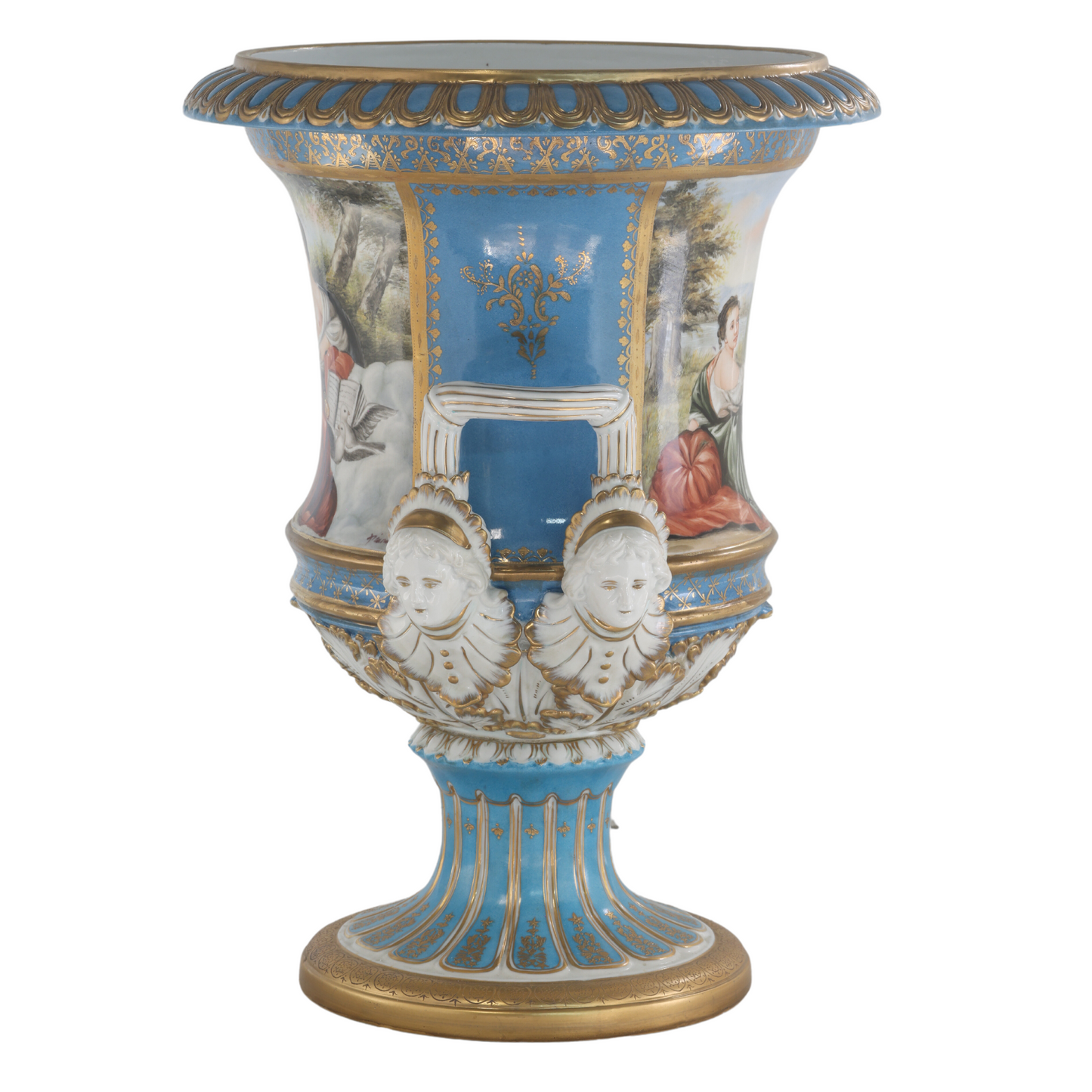 Medium Rococo Krater Pot