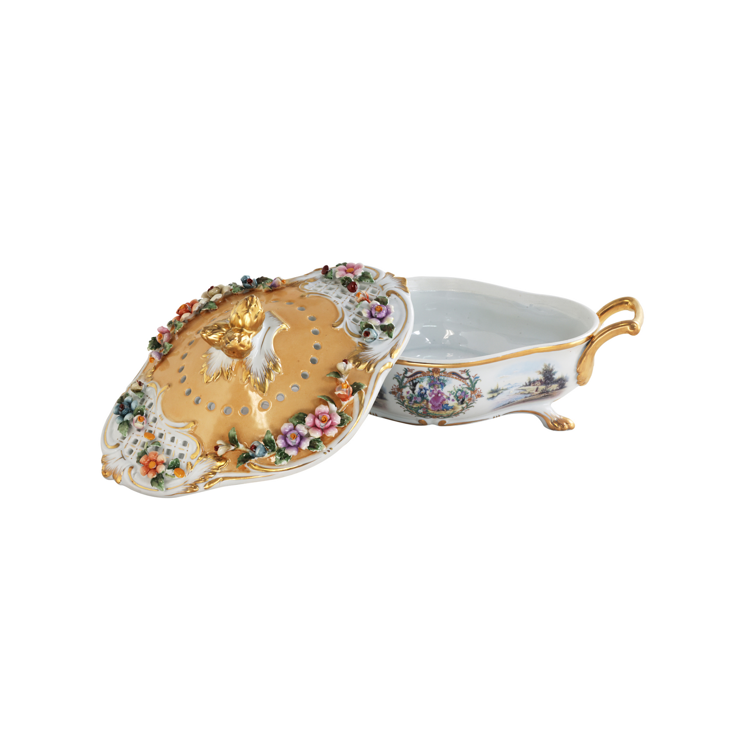 Porcelain Tureen With Lid