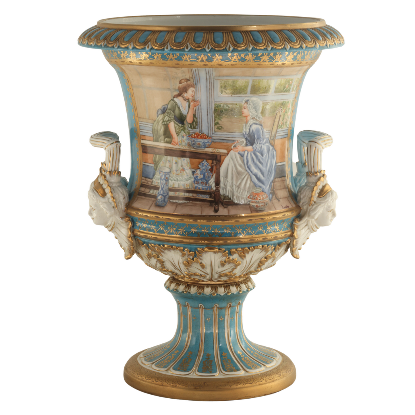 Medium Rococo Krater Pot