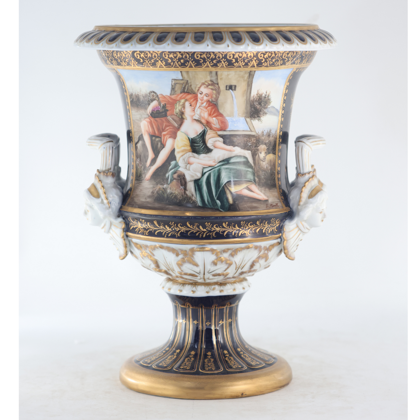 Medium Rococo Krater Pot