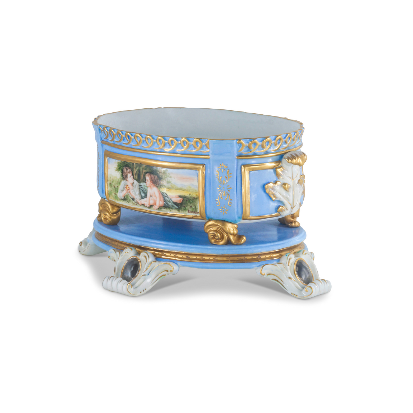 Oval Decorative Bowl