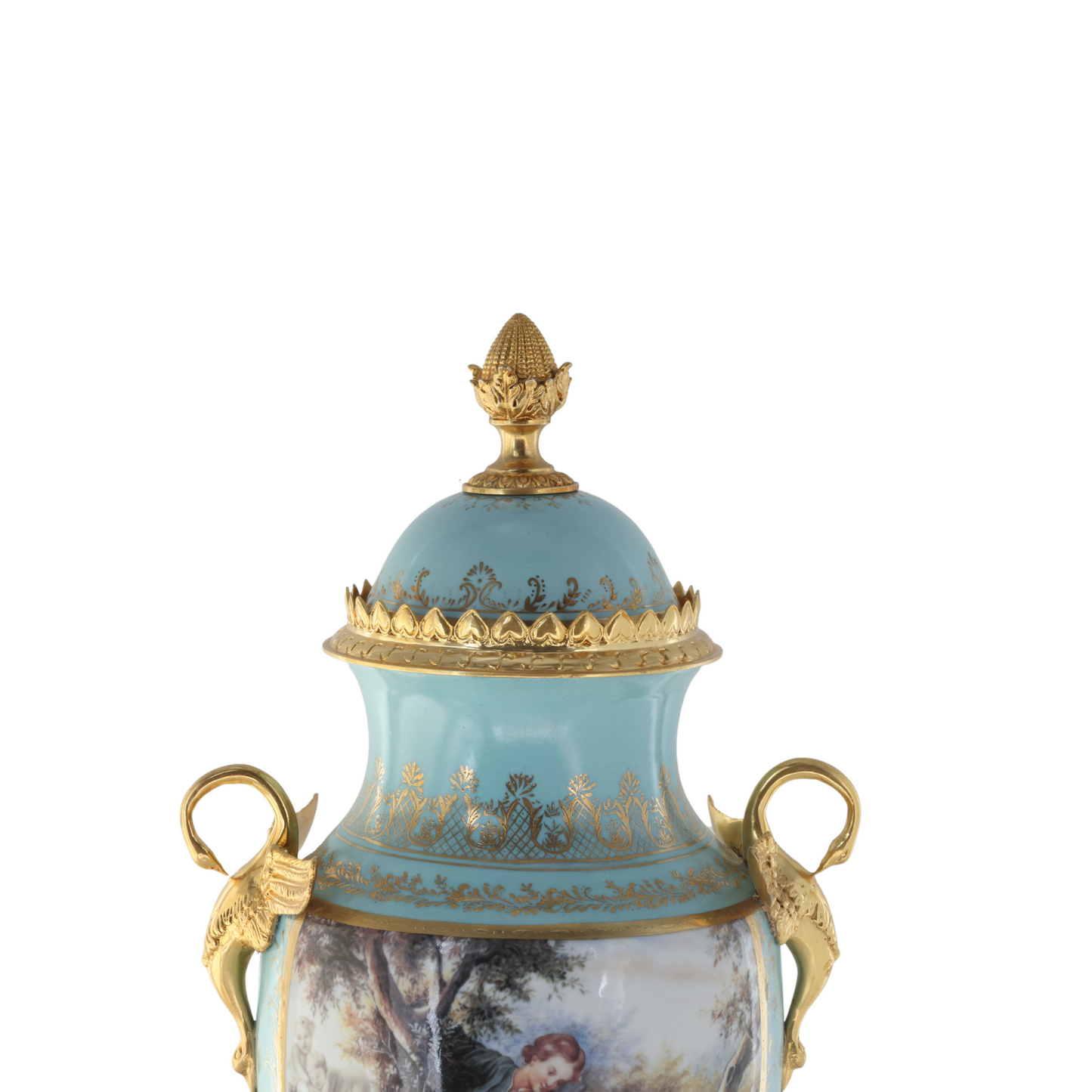 Baroque Motif Jar