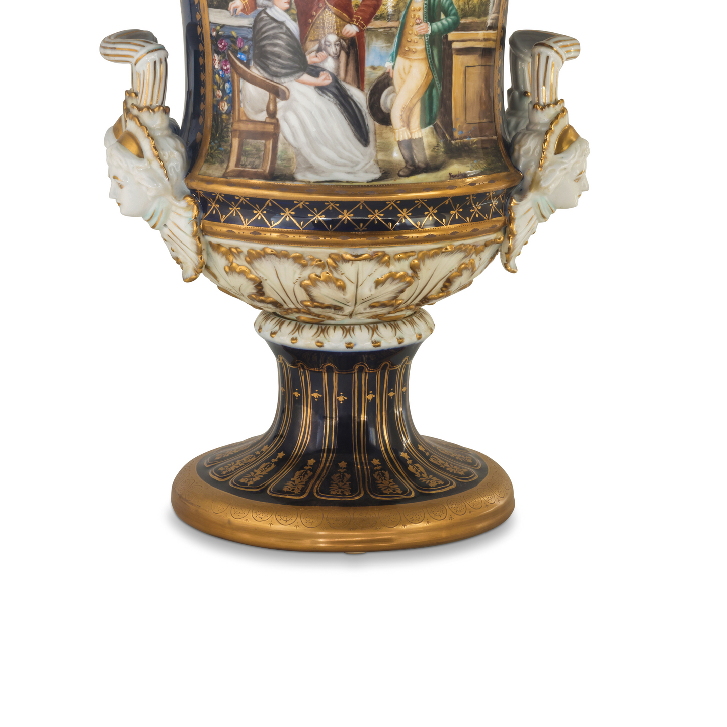 Medium Rococo Krater Pot