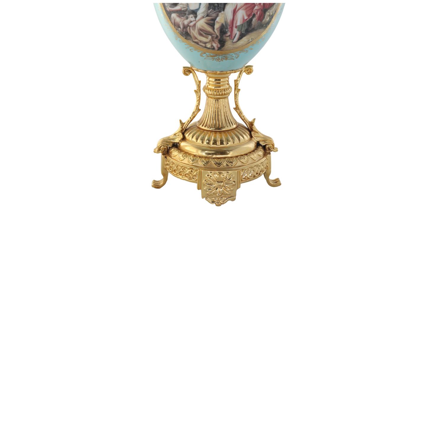 Baroque Motif Jar
