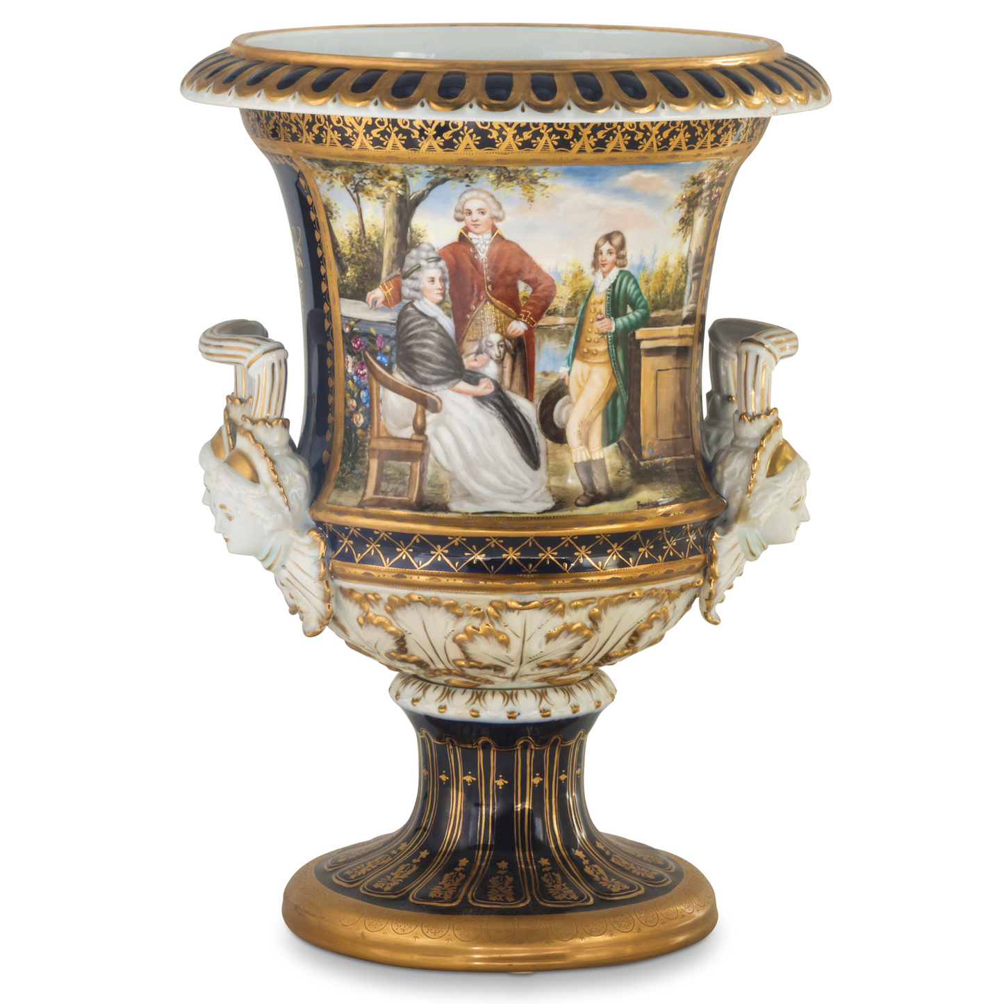 Medium Rococo Krater Pot