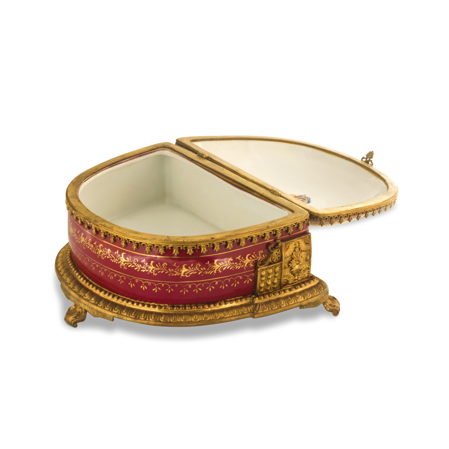 Hand-painted Porcelain Storage Box