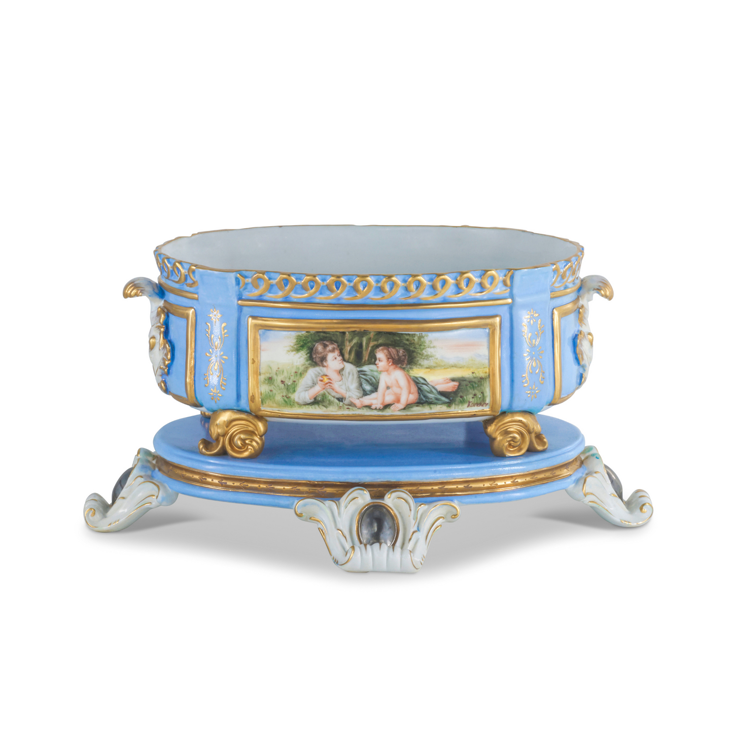Oval Decorative Bowl