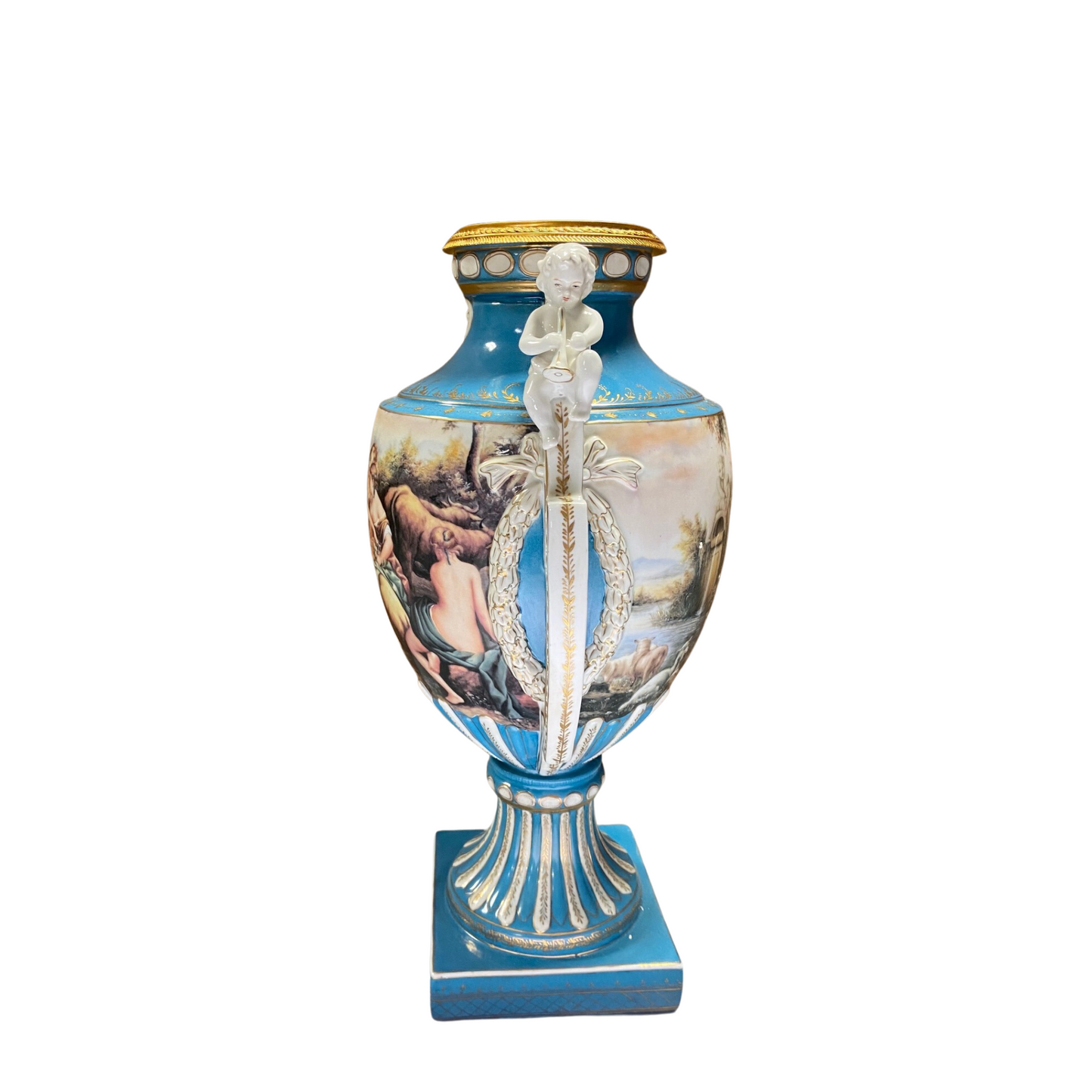 Gorgeous Hand Painted Porcelain Vase