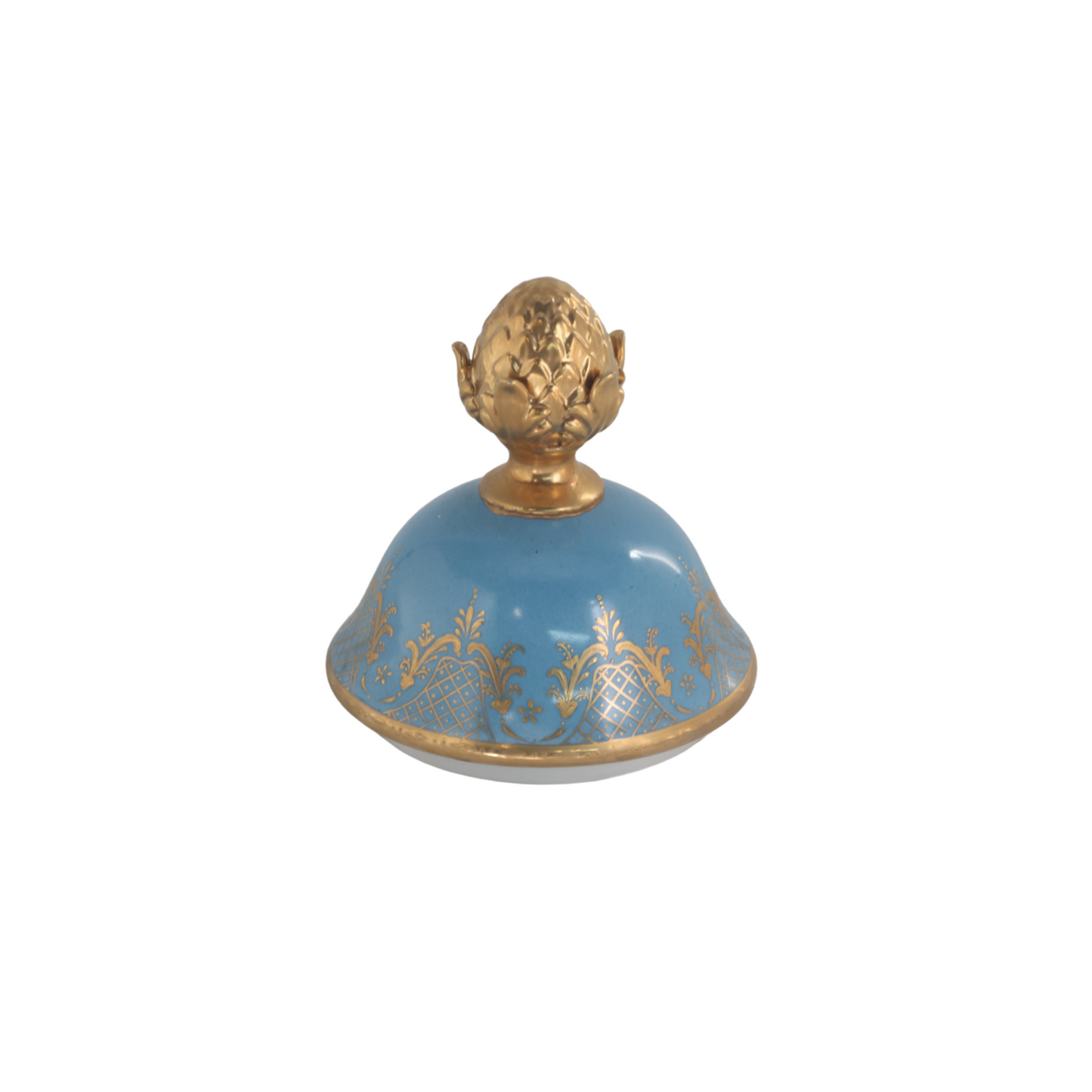 Precioso Jarrón de Porcelana Pintado a Mano