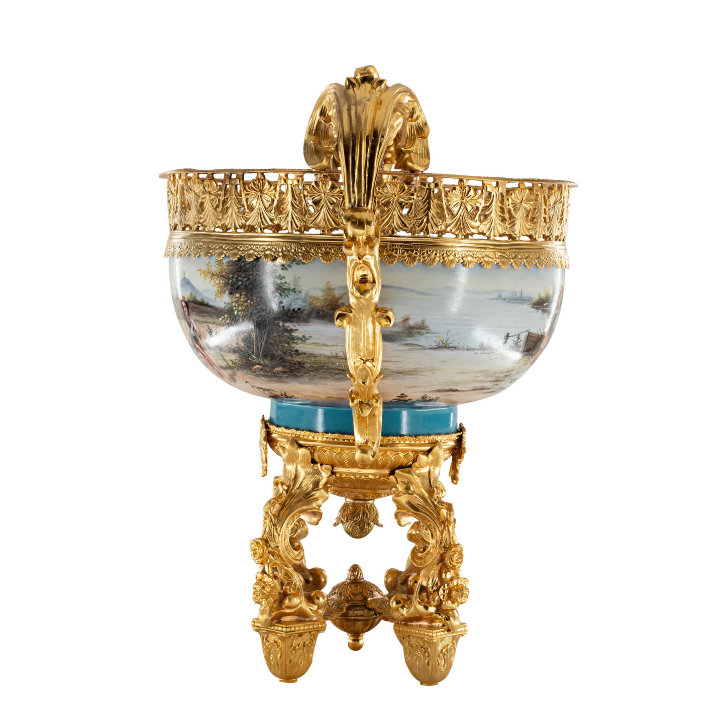 Porcelain Decorative Center Piece Bowl