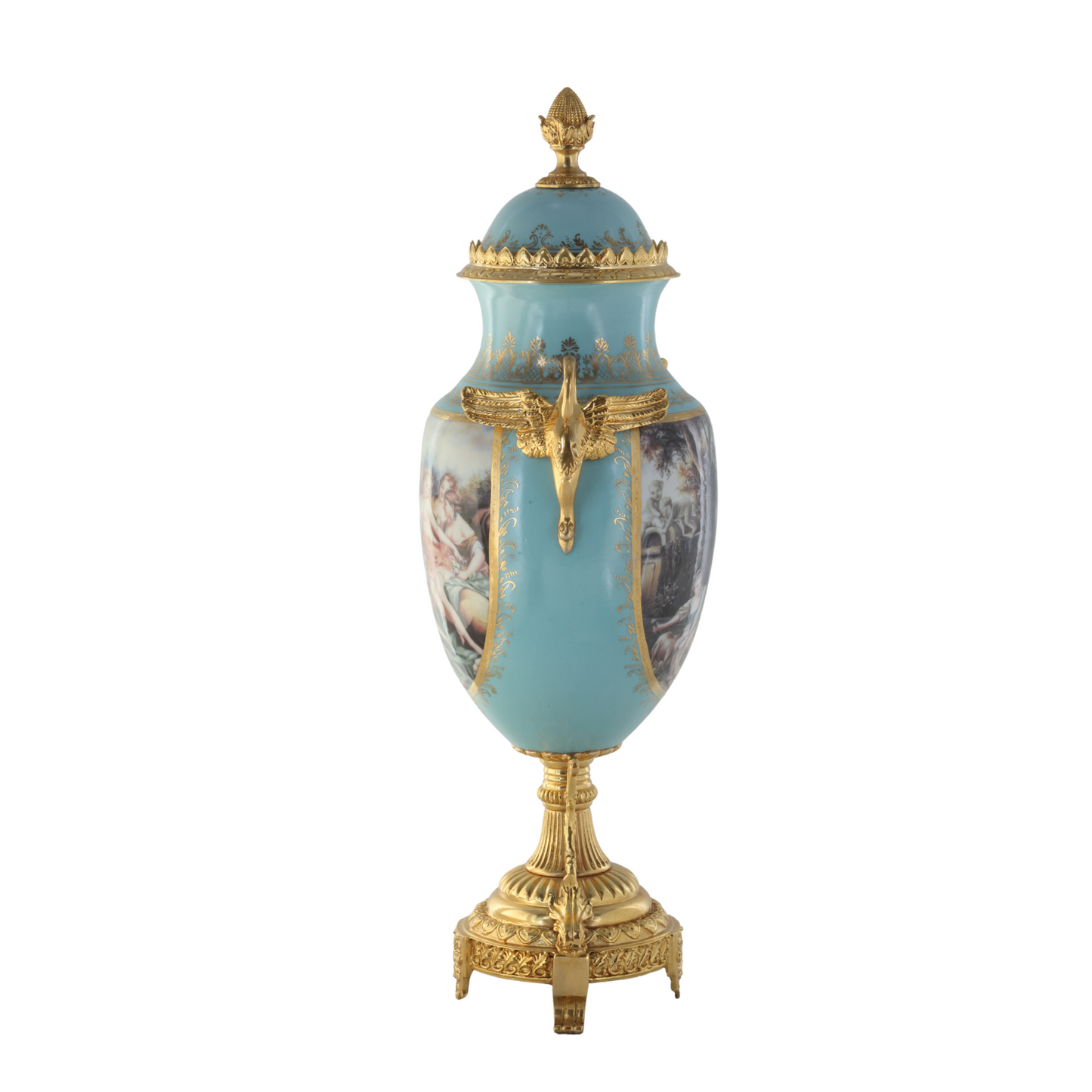Baroque Motif Jar