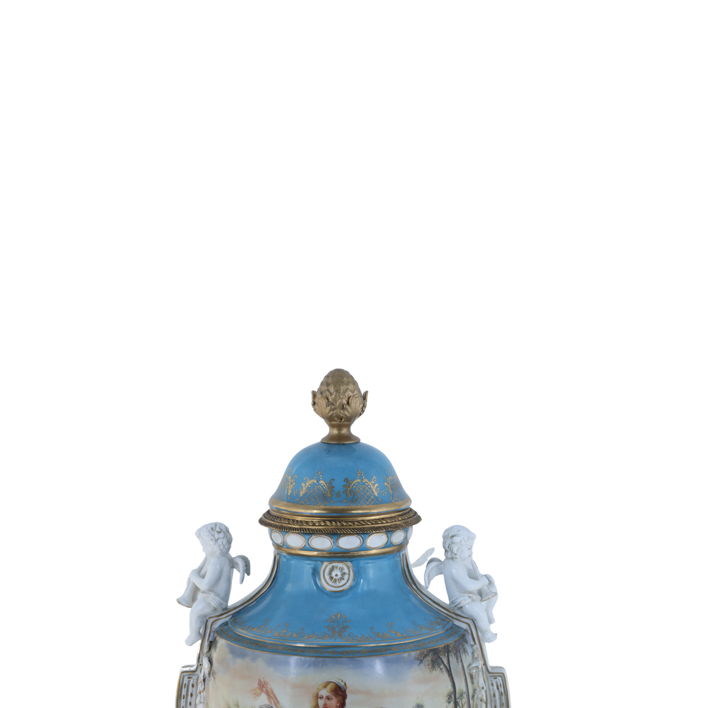 Gorgeous Hand Painted Porcelain Vase