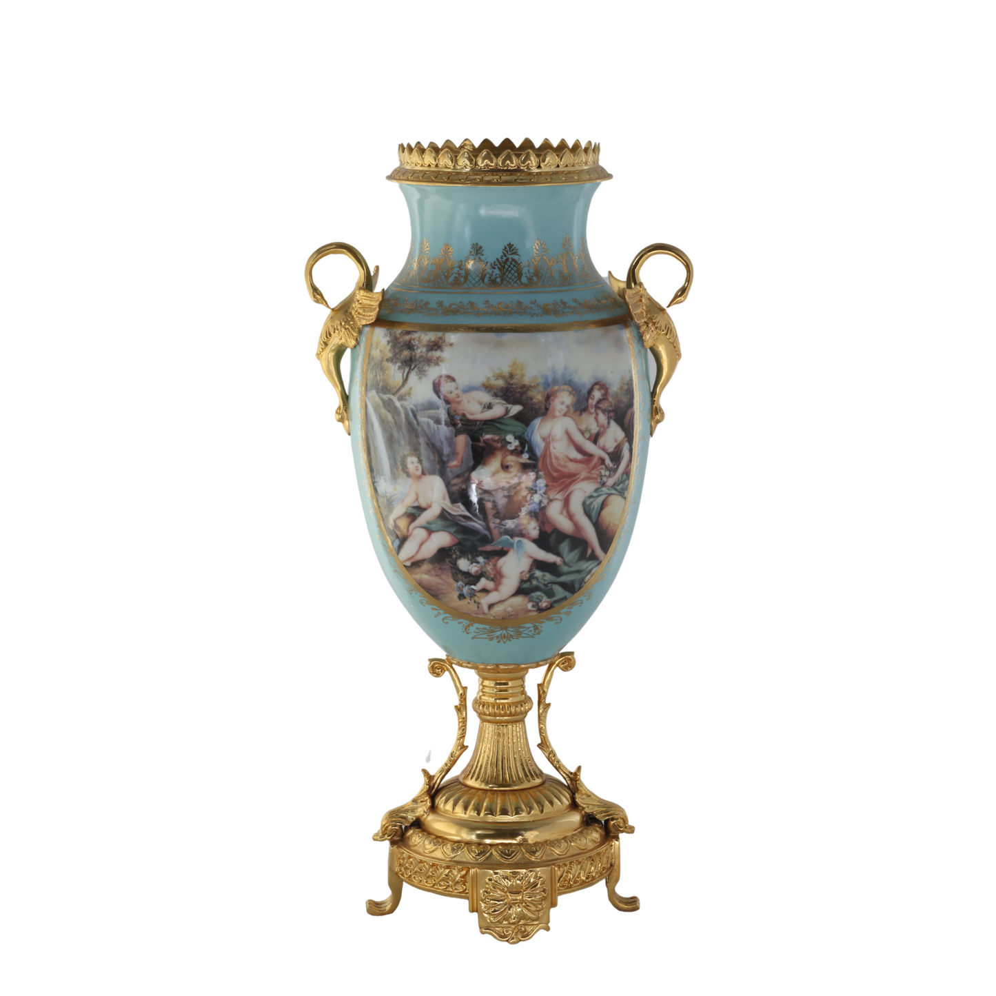 Baroque Motif Jar