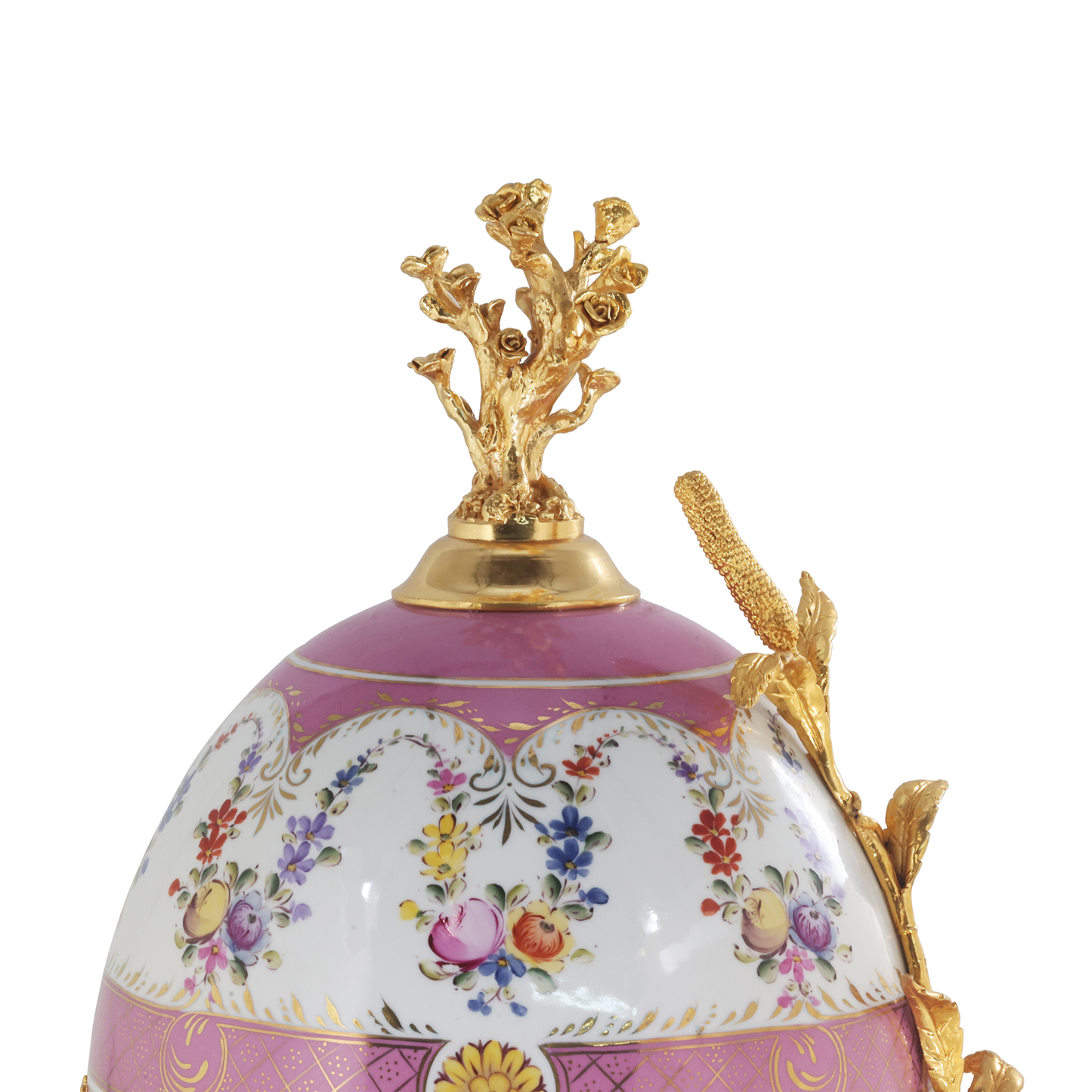Egg Storage Jar with Bronze Detail
