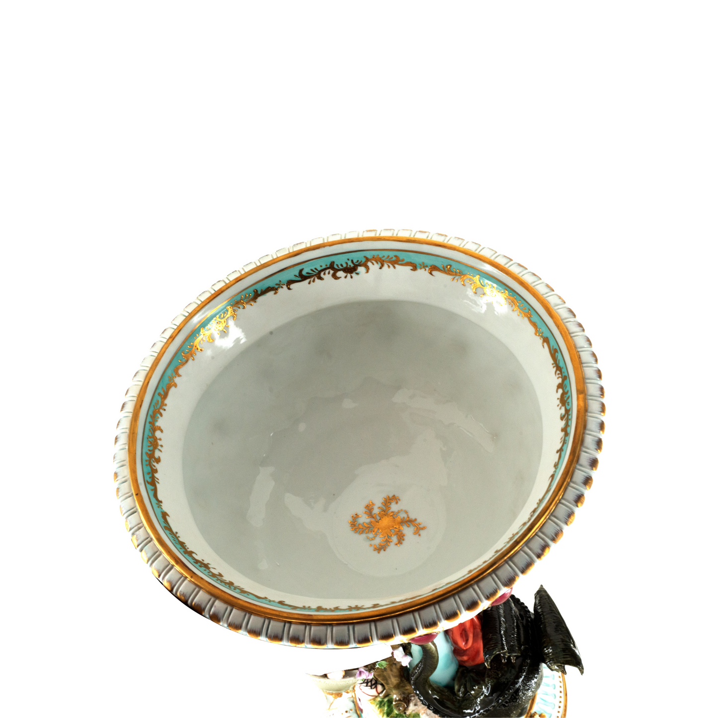 Porcelain Decorative Warrior Bowl
