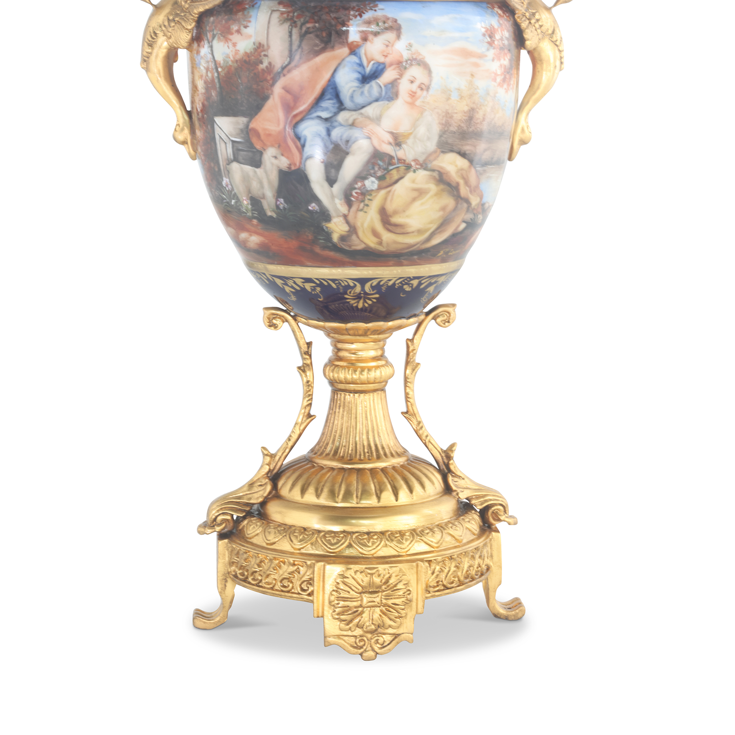 Baroque Motif Jar