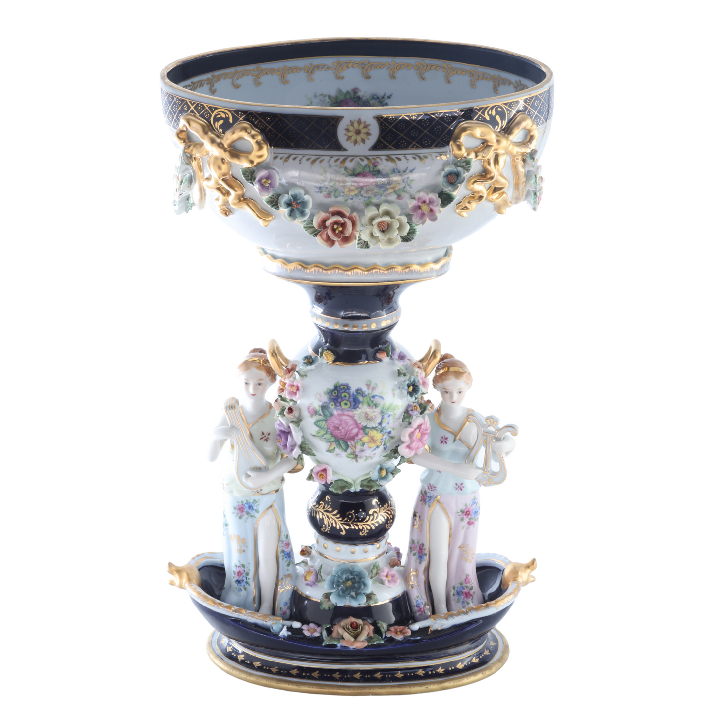 Two Muses Decorative Bowl