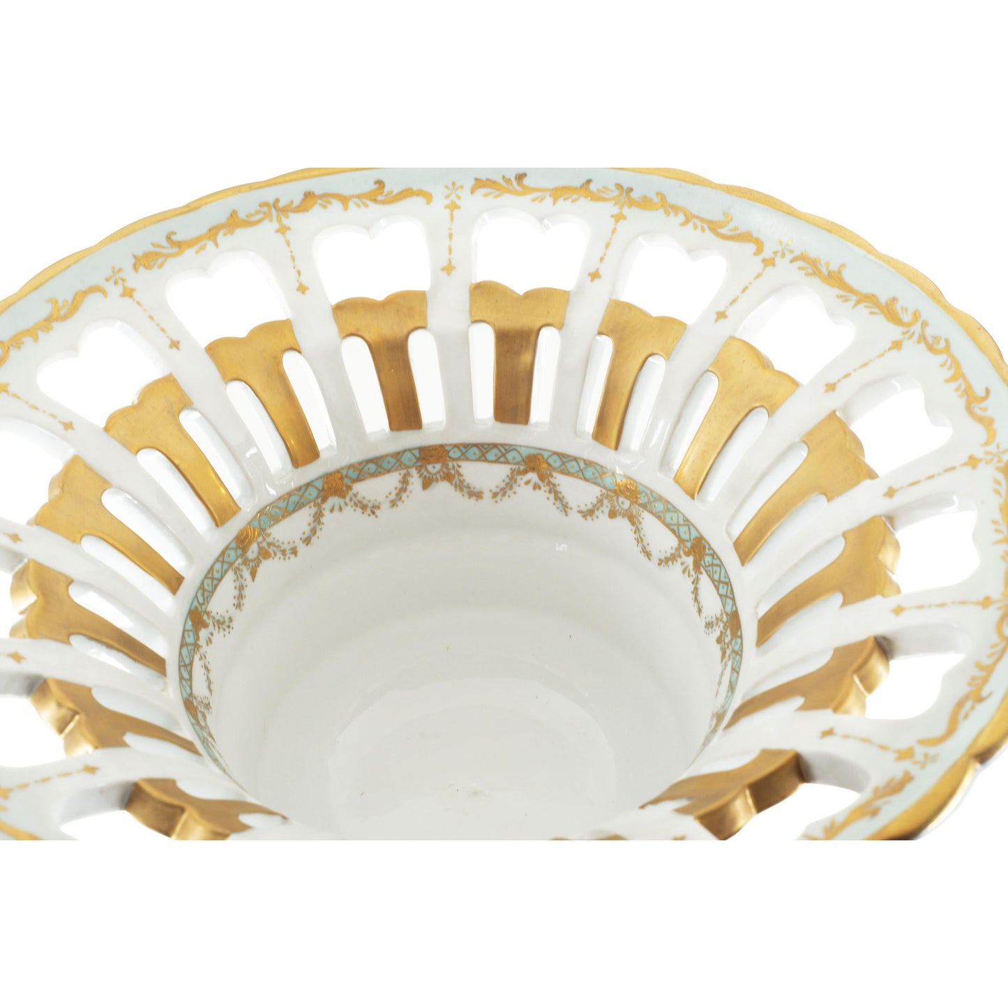Rococo Style Porcelain Bowl With Three Muses