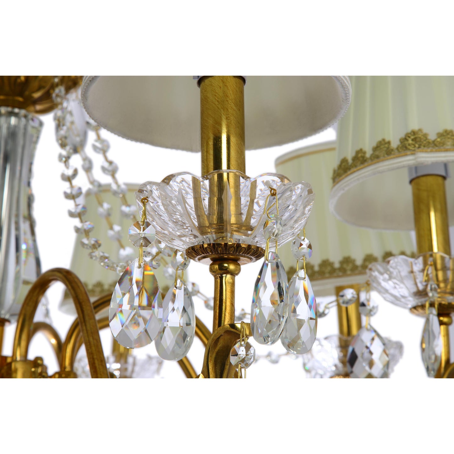 Empire Style Crystal Chandelier