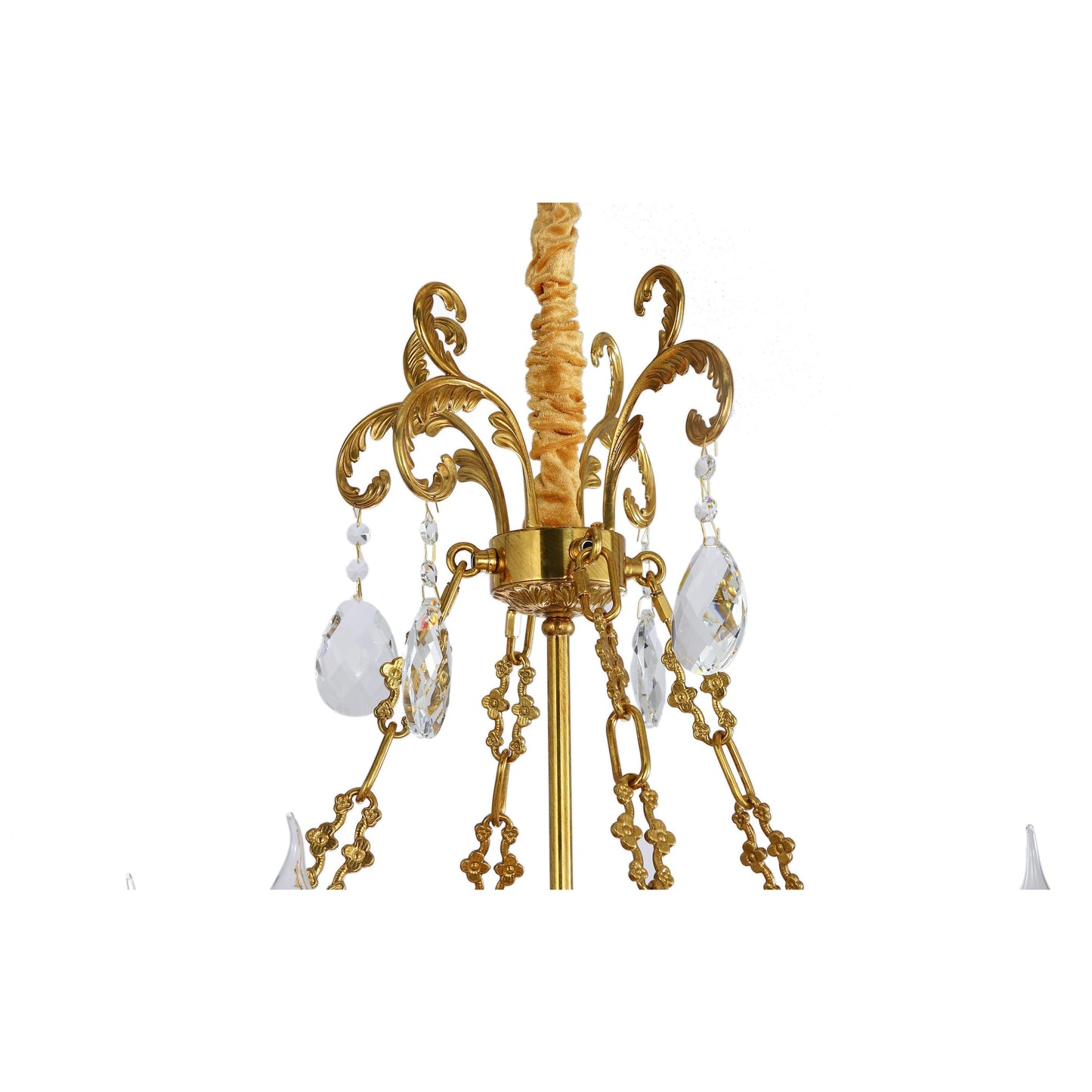 Empire Style Basket Chandelier