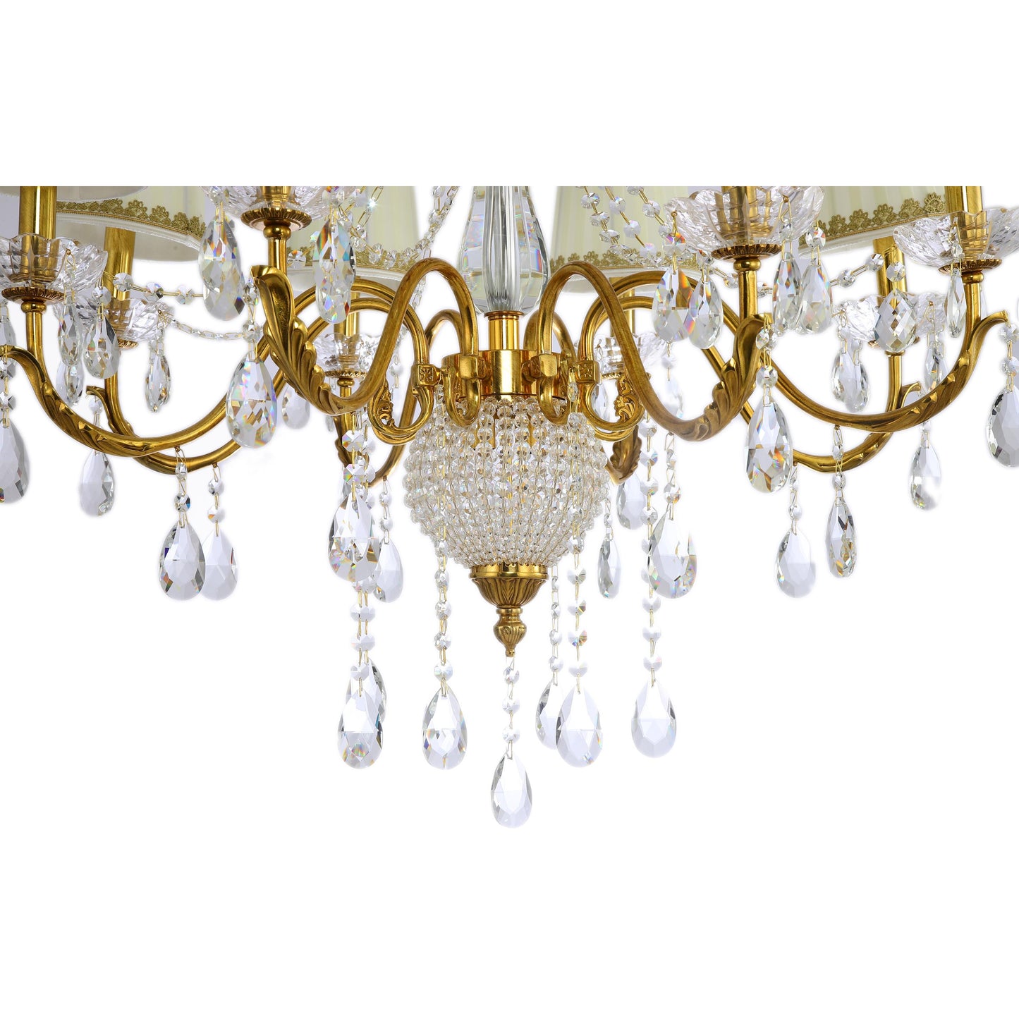 Empire Style Crystal Chandelier
