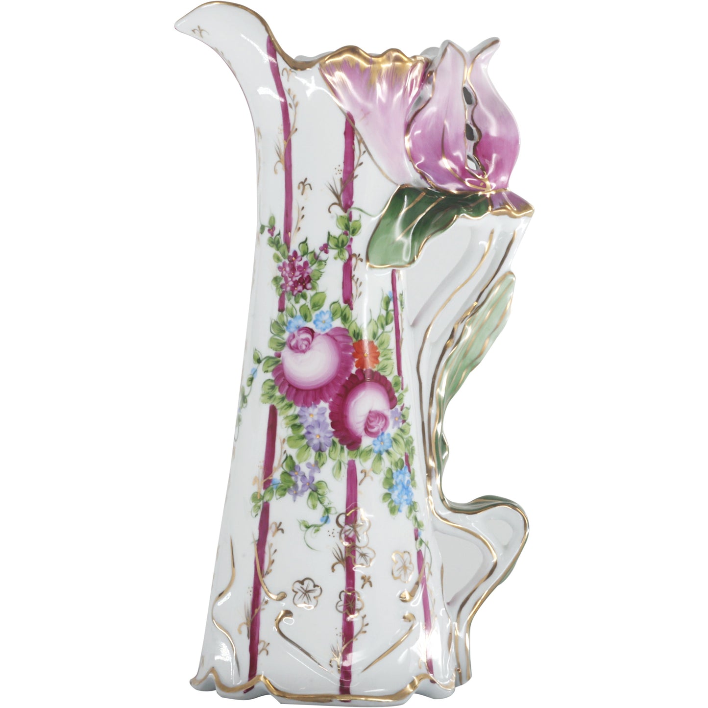Hand-painted Porcelain Butterfly Pitcher