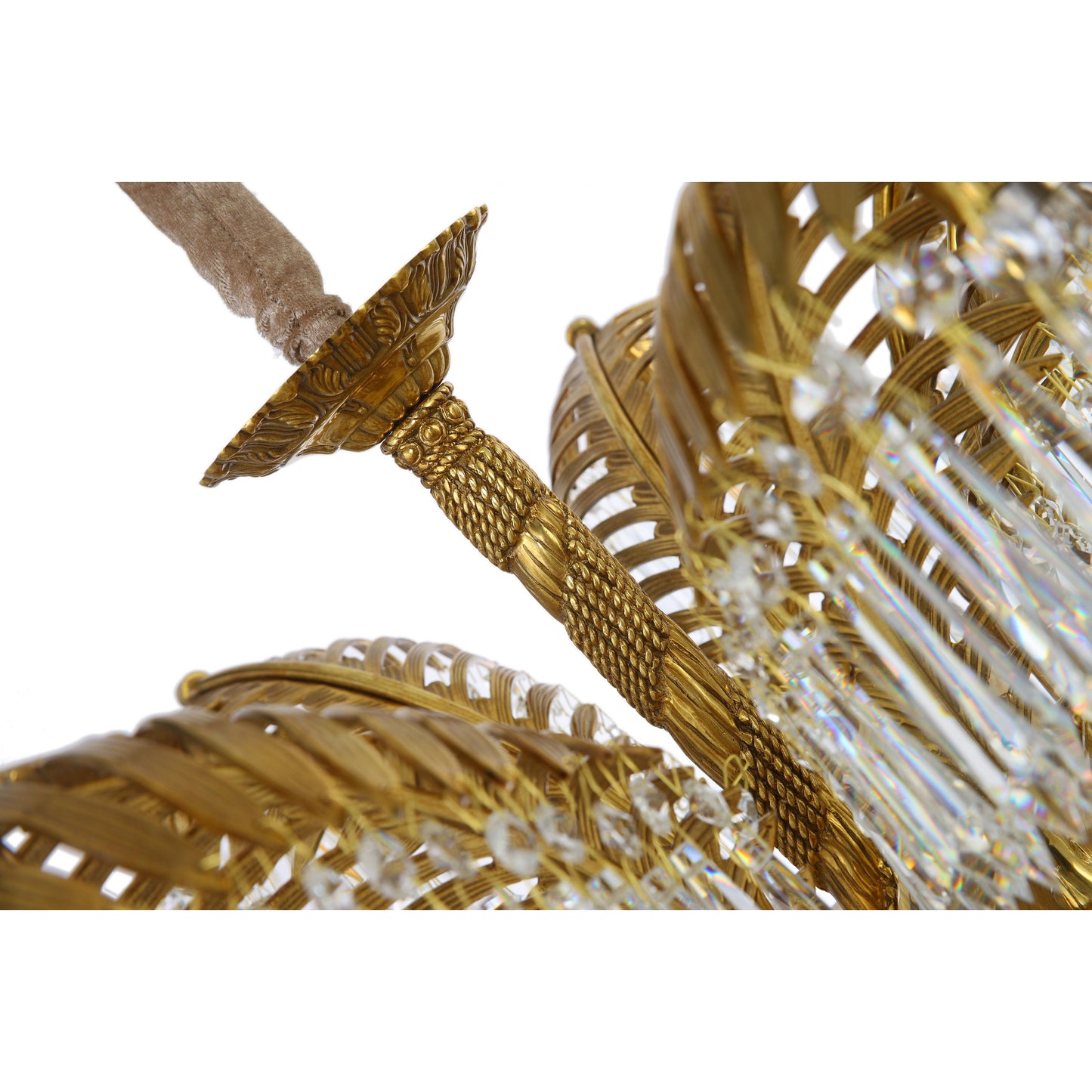 DECOELEVEN ™ Art Deco Style Palm Branch Chandelier