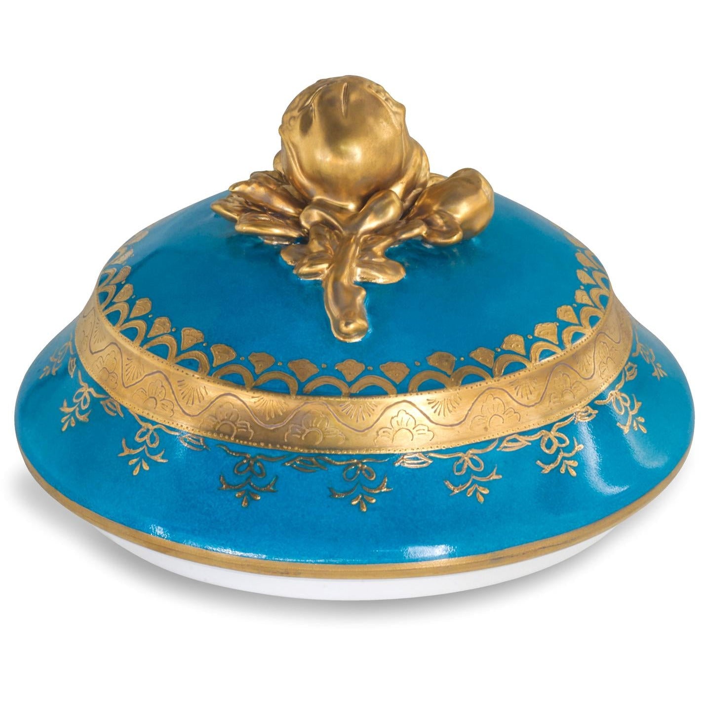 Hermosa Jarra de Porcelana Pintada a Mano