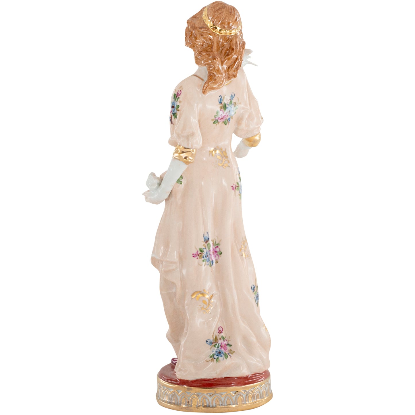 Woman With a Dove Porcelain Figurine