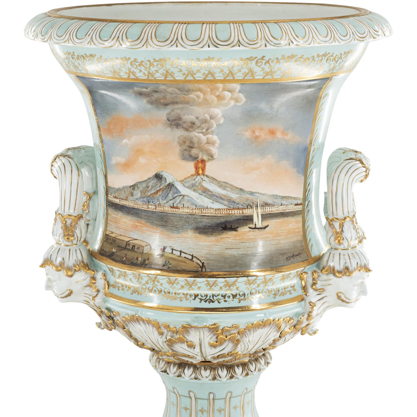 Large Eruption Krater Pot