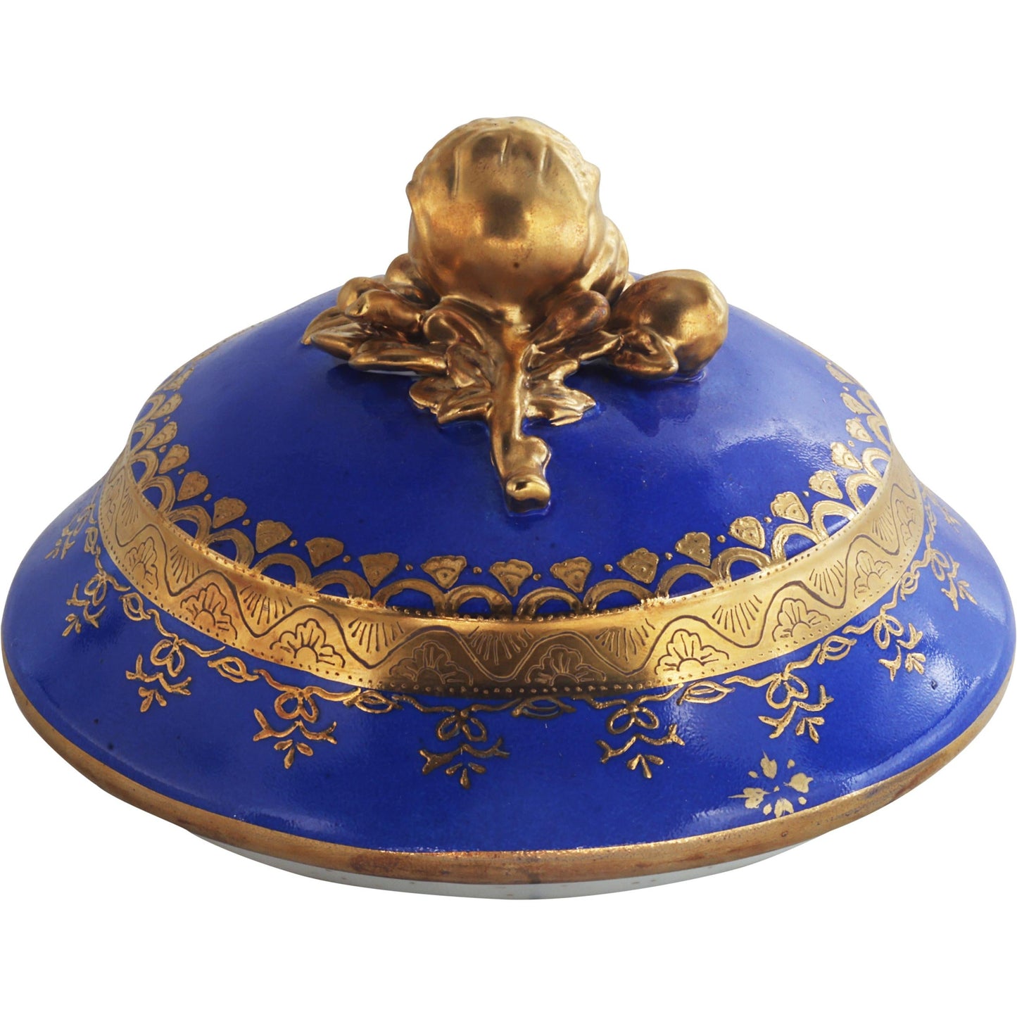 Hermosa Jarra de Porcelana Pintada a Mano