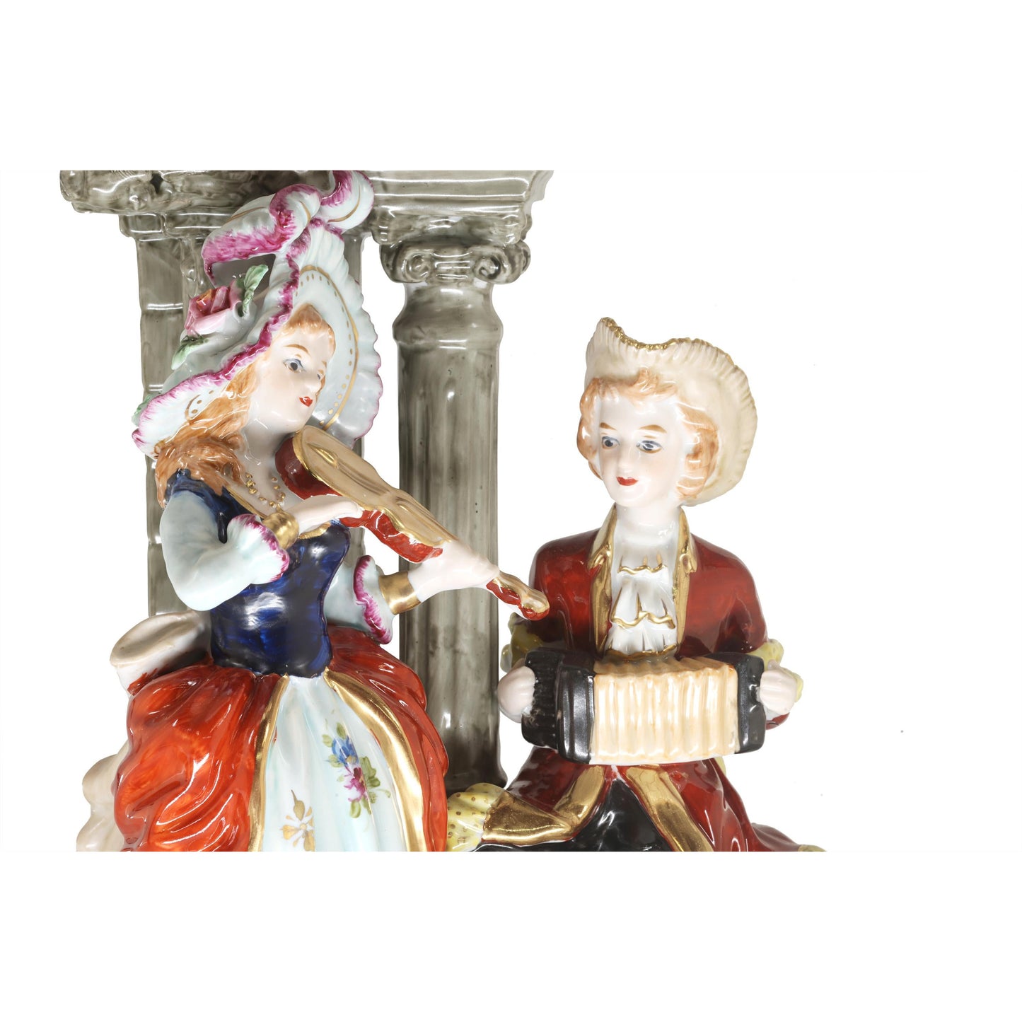 Musicians Porcelain Figurine